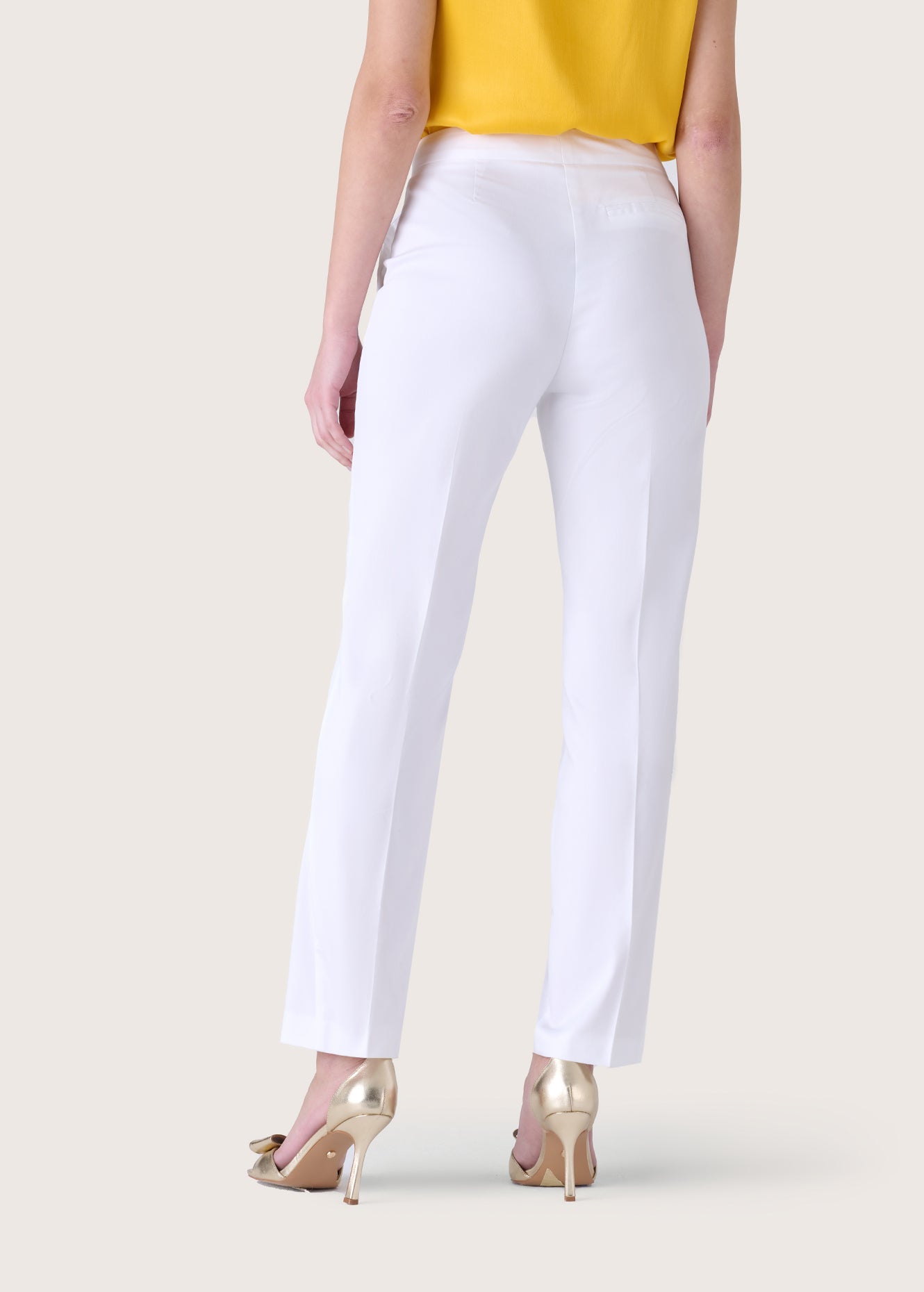 Pantaloni Jacqueline in misto cotone