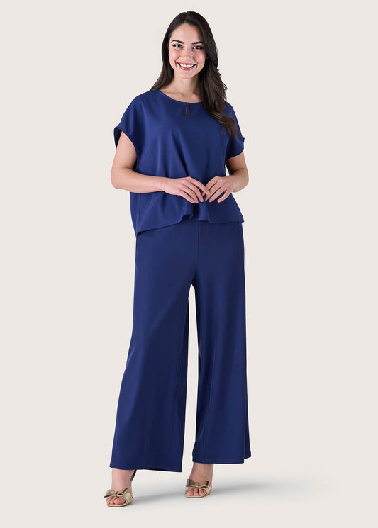 Pantalone Perla a gamba ampia
