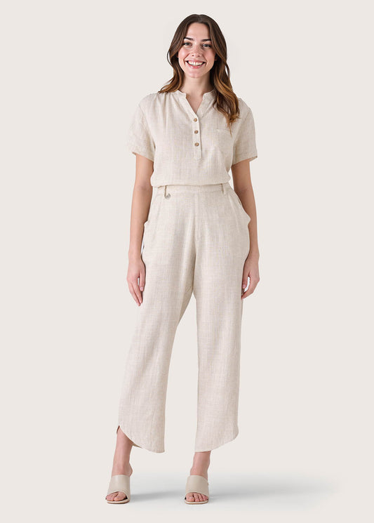 Pantalone Puka in lino e viscosa