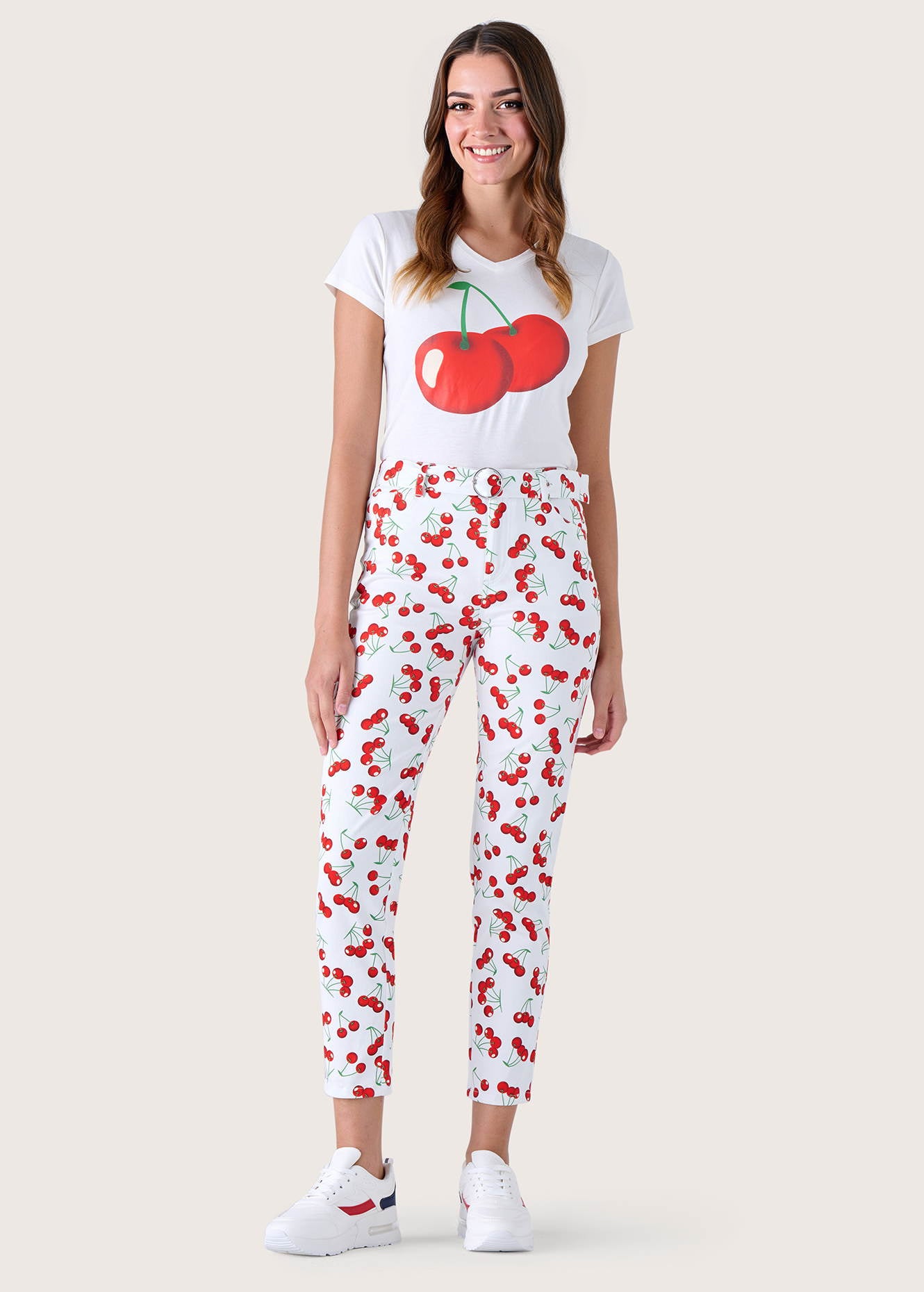Pantalone Preppy in cotone