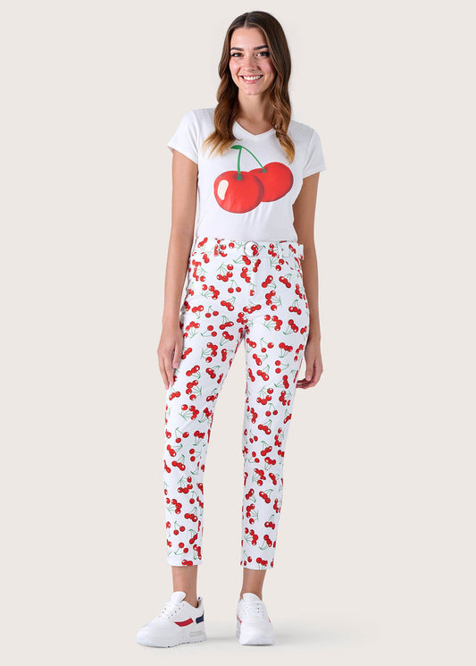 Pantalone Preppy in cotone