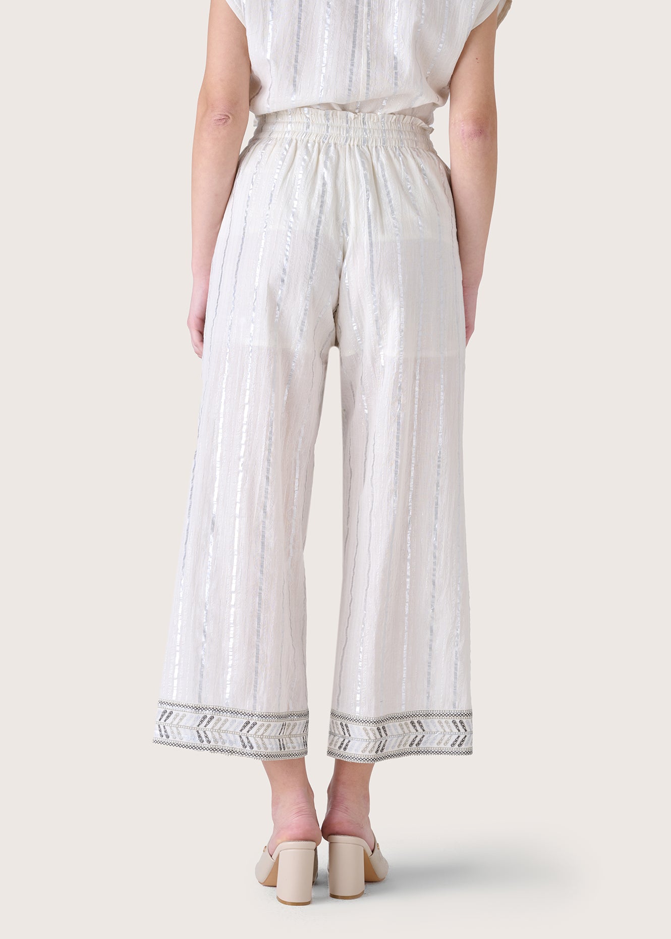 Pantalone Paros in lino e cotone