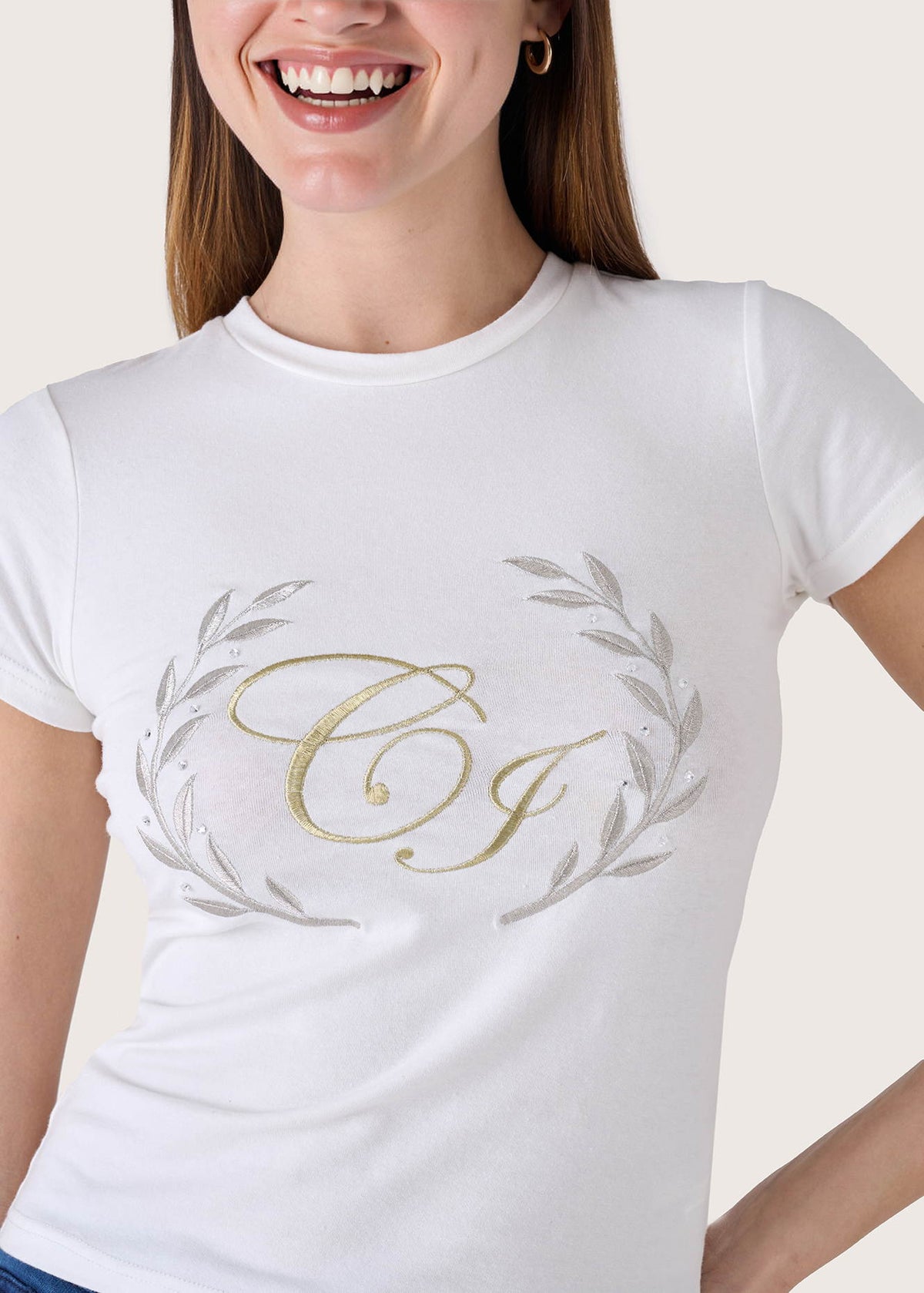 T- shirt Santiago in cotone