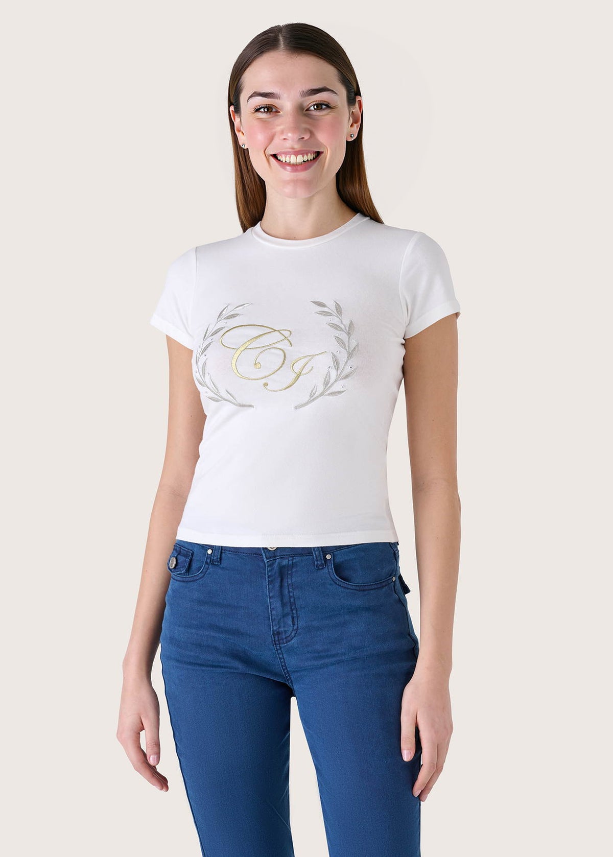 T- shirt Santiago in cotone