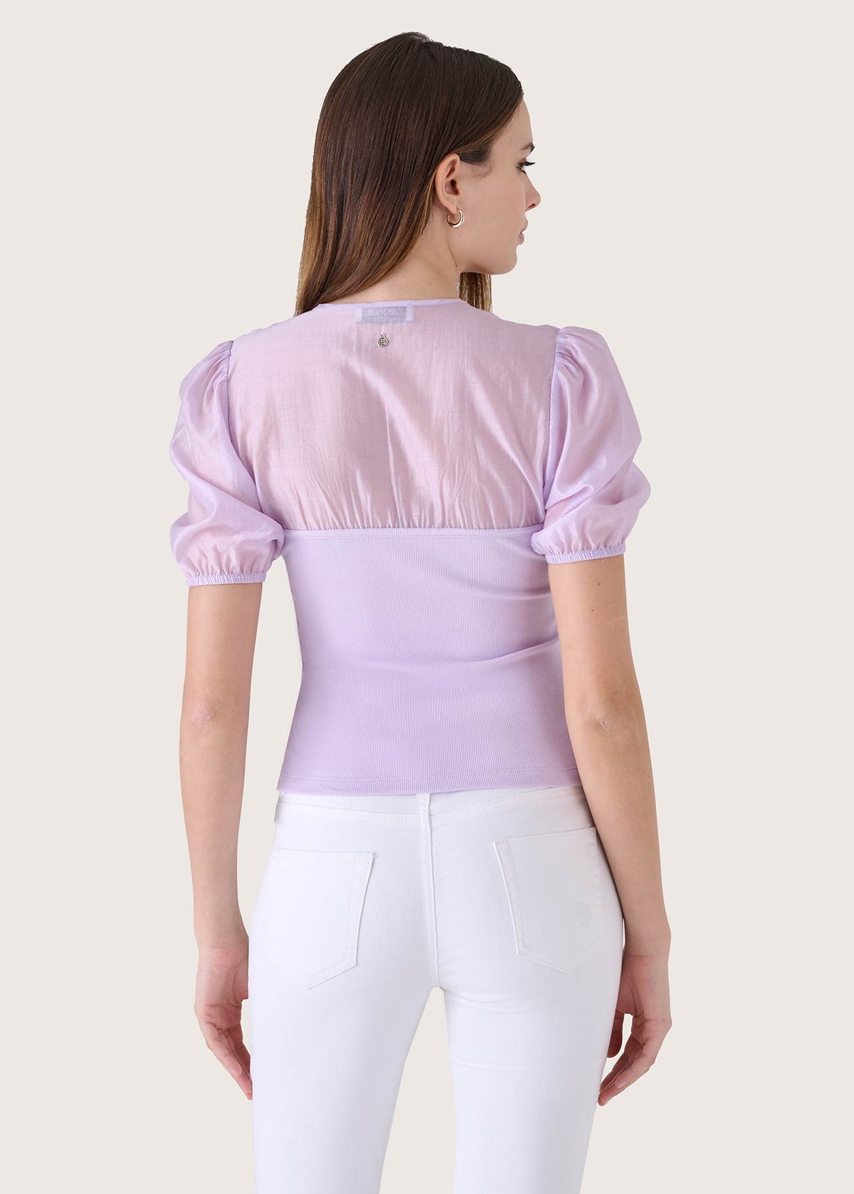 T-shirt Sajan in doppio tessuto