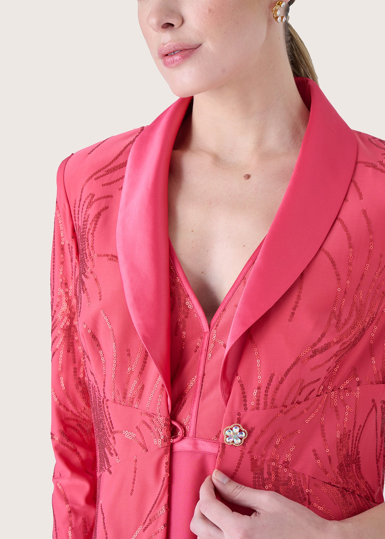 Completo Carla con abito e giacca