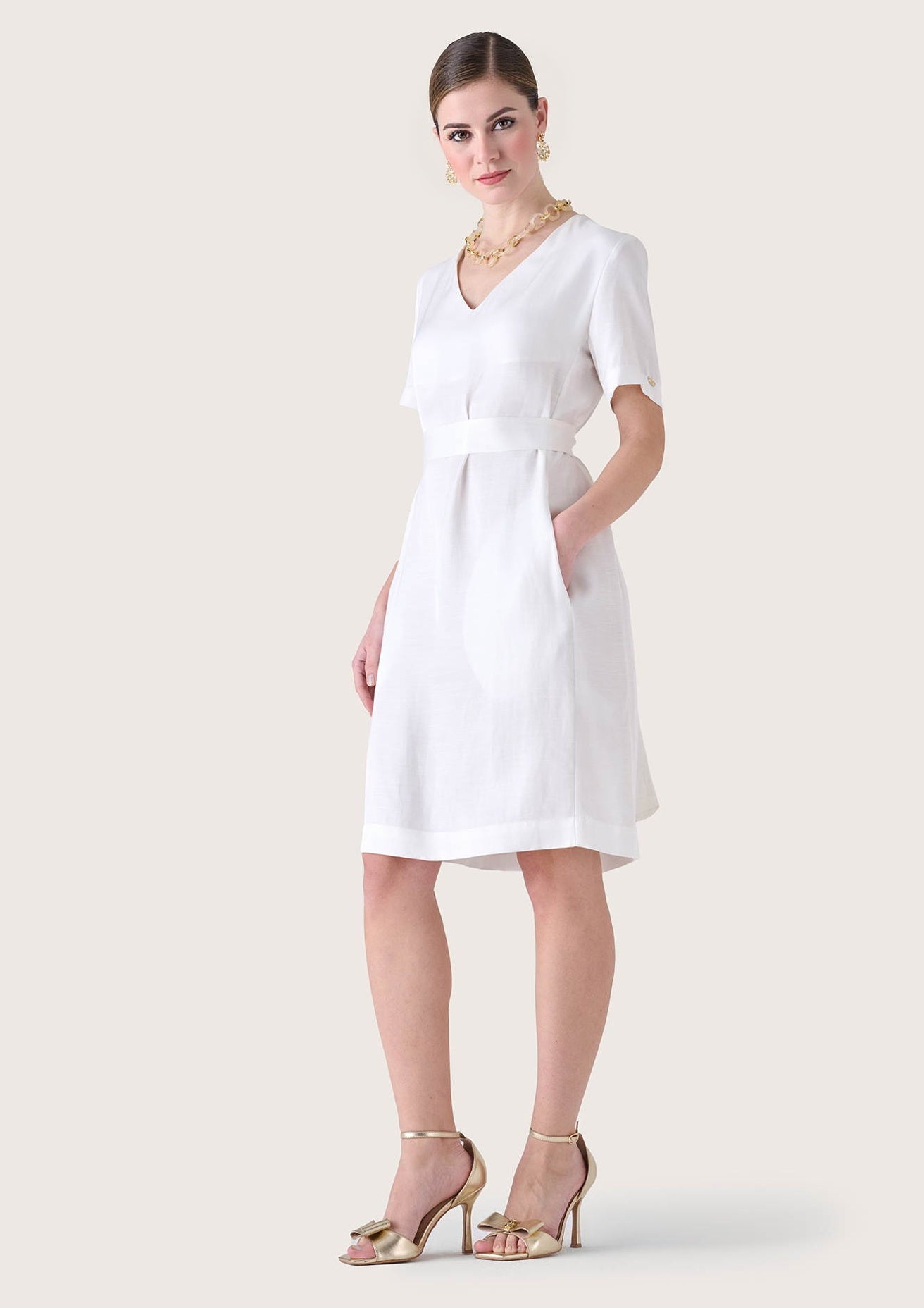 Abito Alberto in misto lino