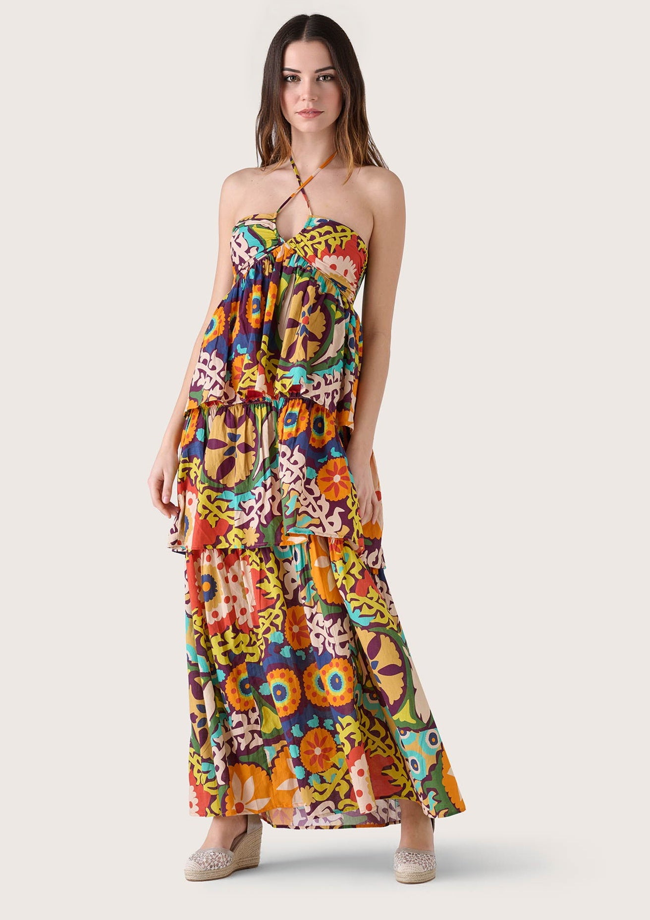 Abito lungo Asko 100% cotone