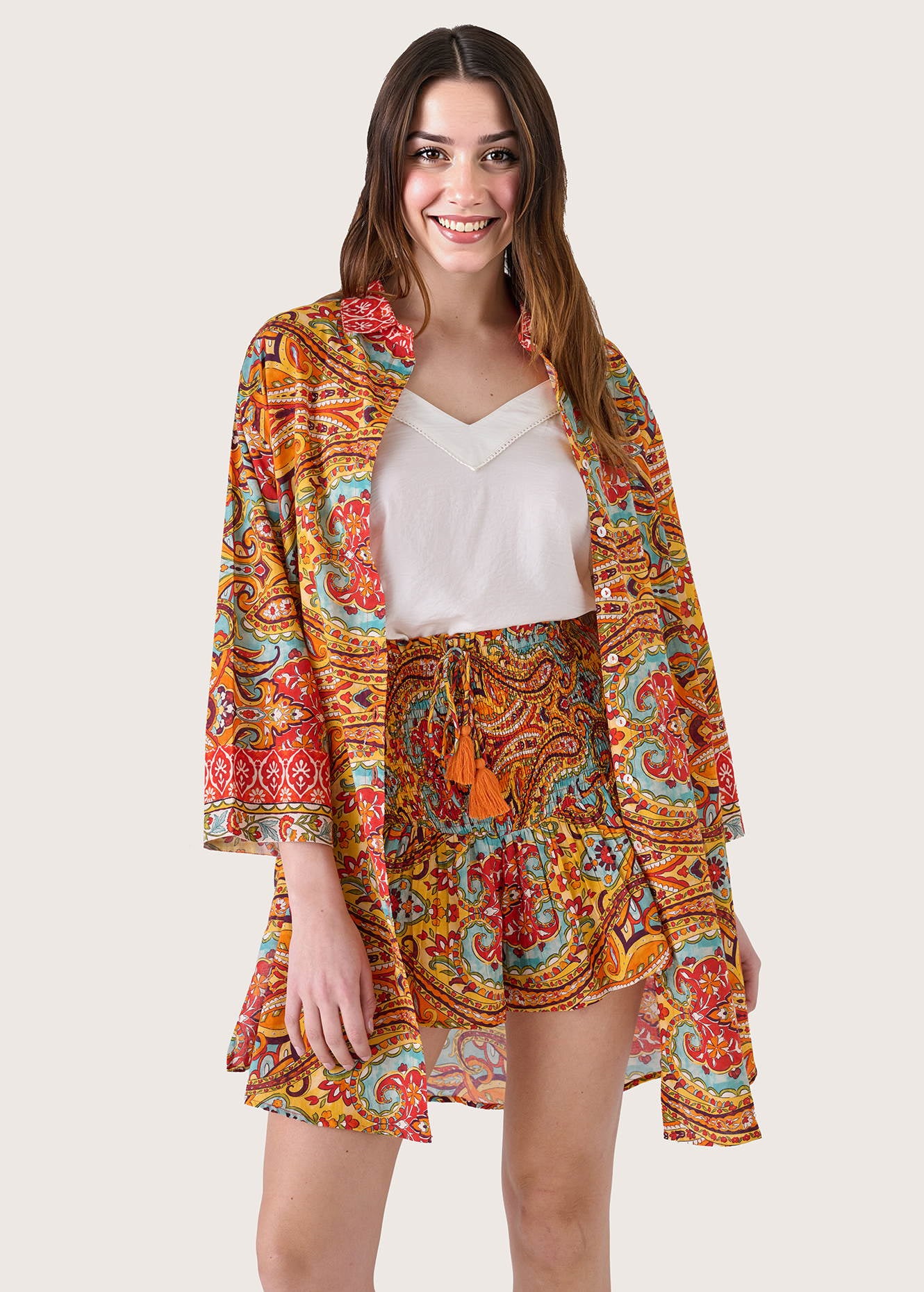 Abito chemisier Aplin 100% cotone