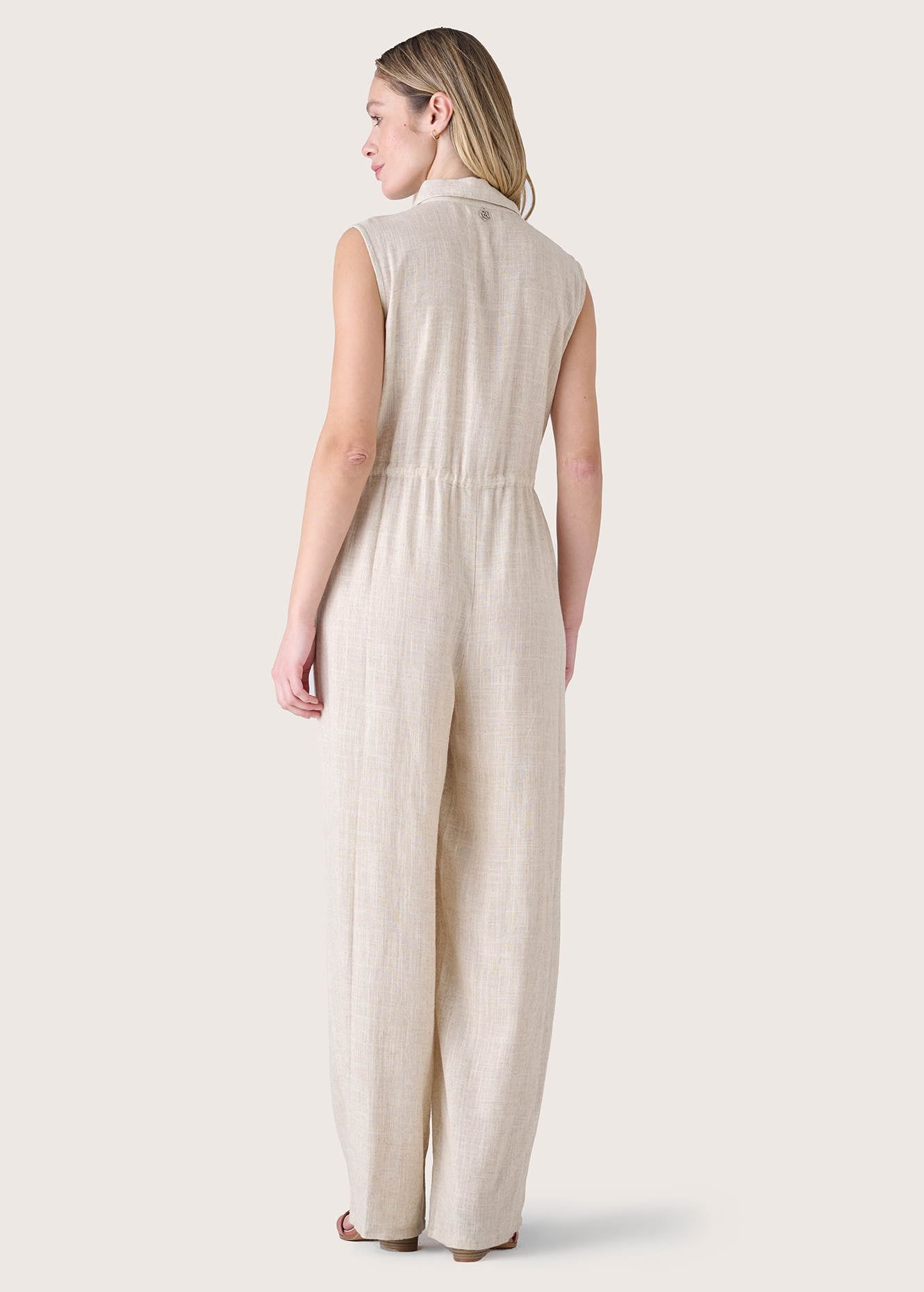 Jumpsuit Tommy in lino e viscosa