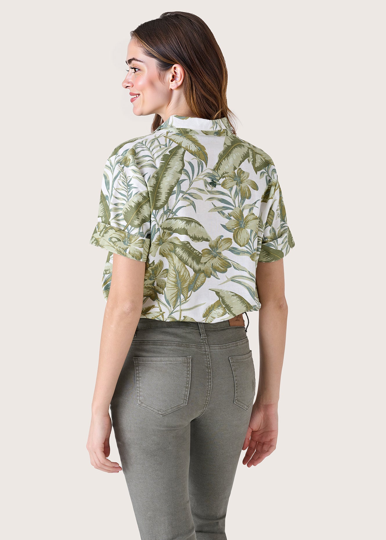 Blusa stampata Cassidy