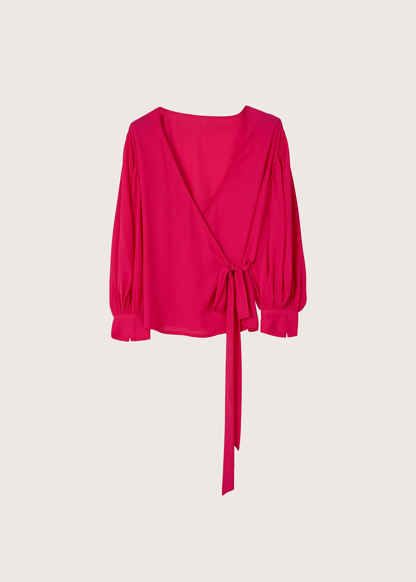 Blusa Benoit con incrocio