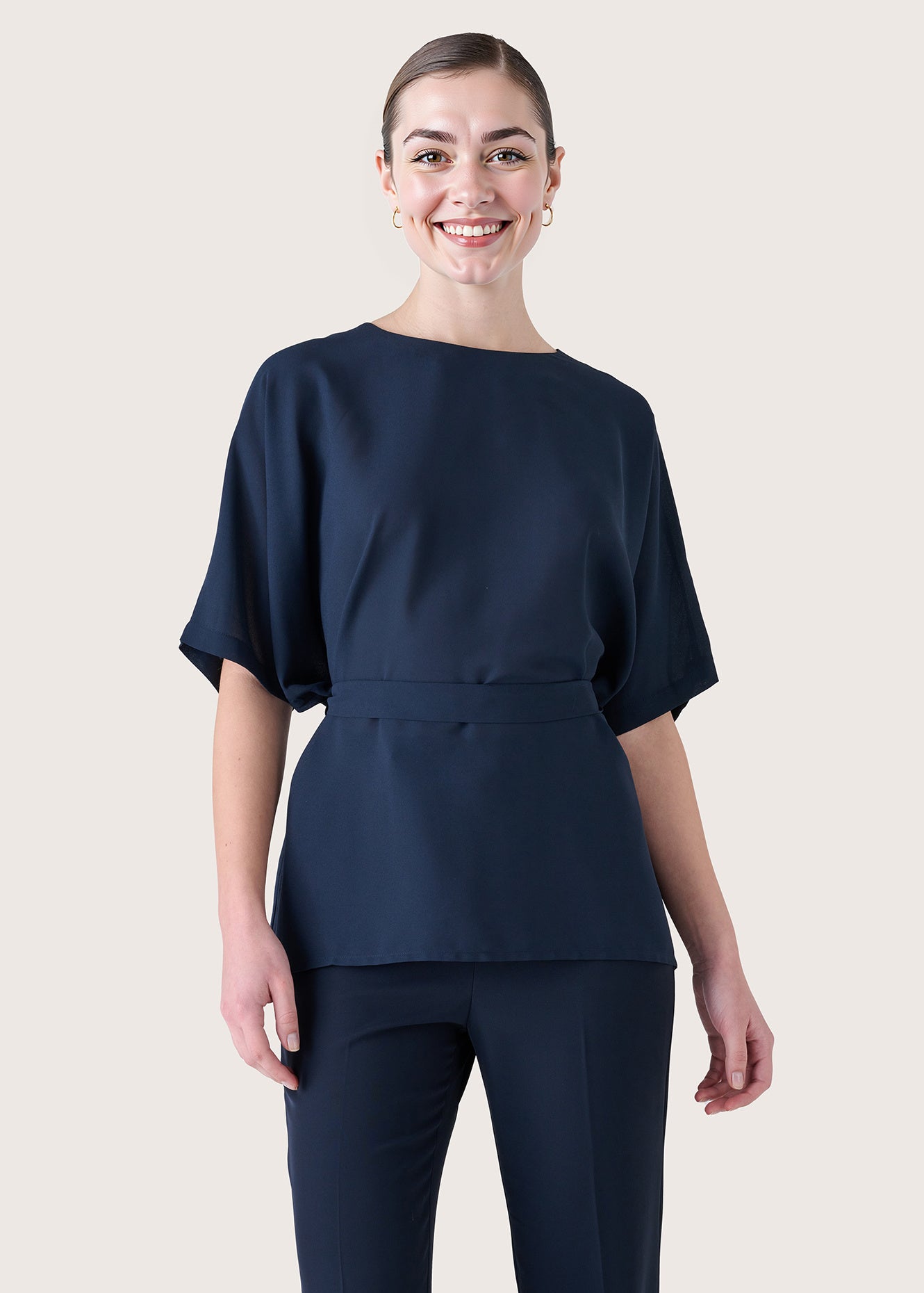 Blusa girocollo Benor