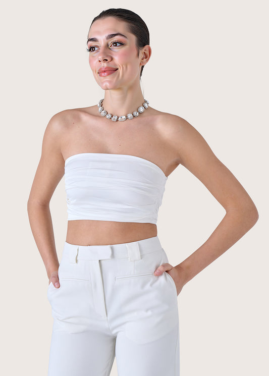 Top Tullia in satin