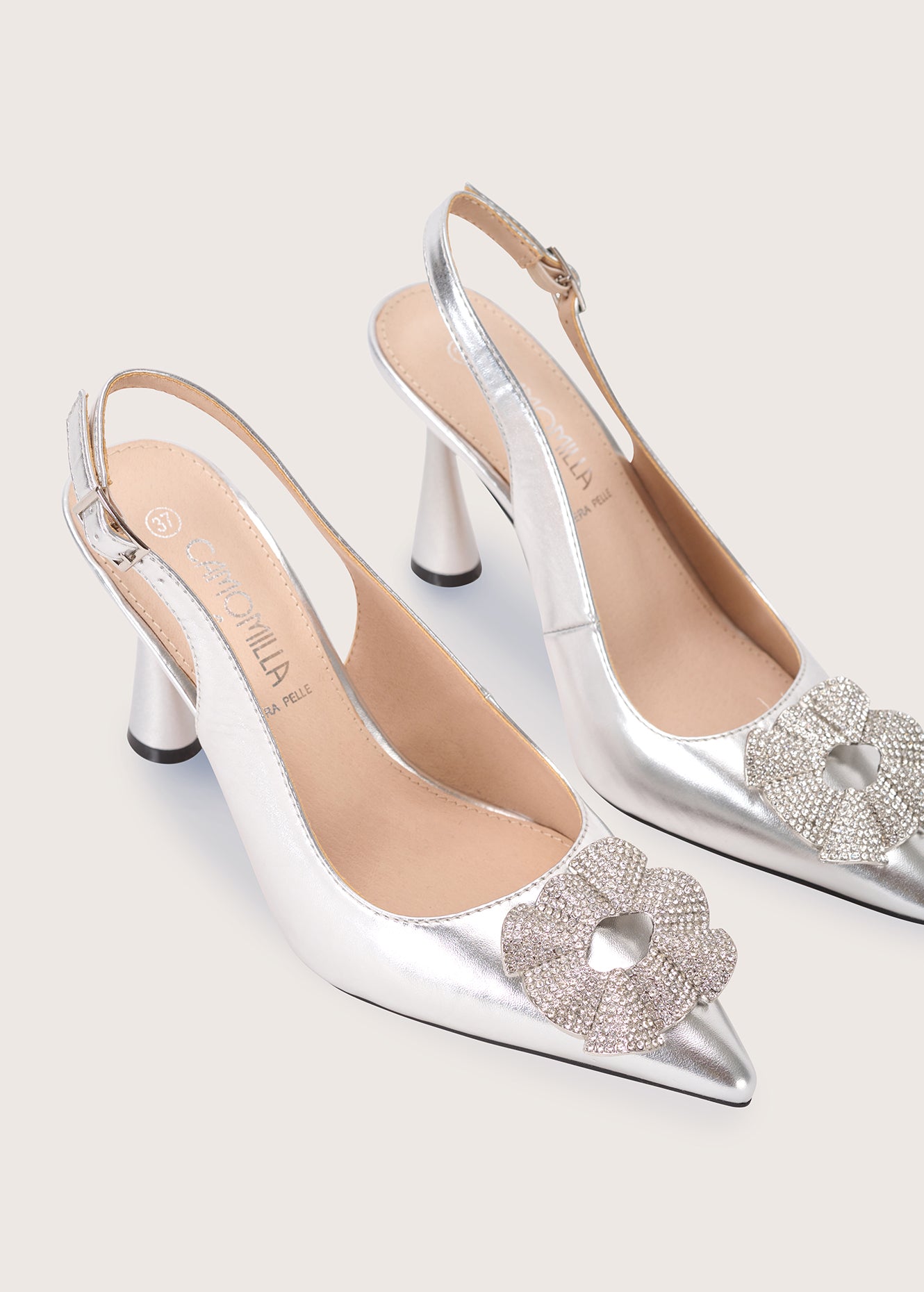 Sandalo Sindarella in ecopelle