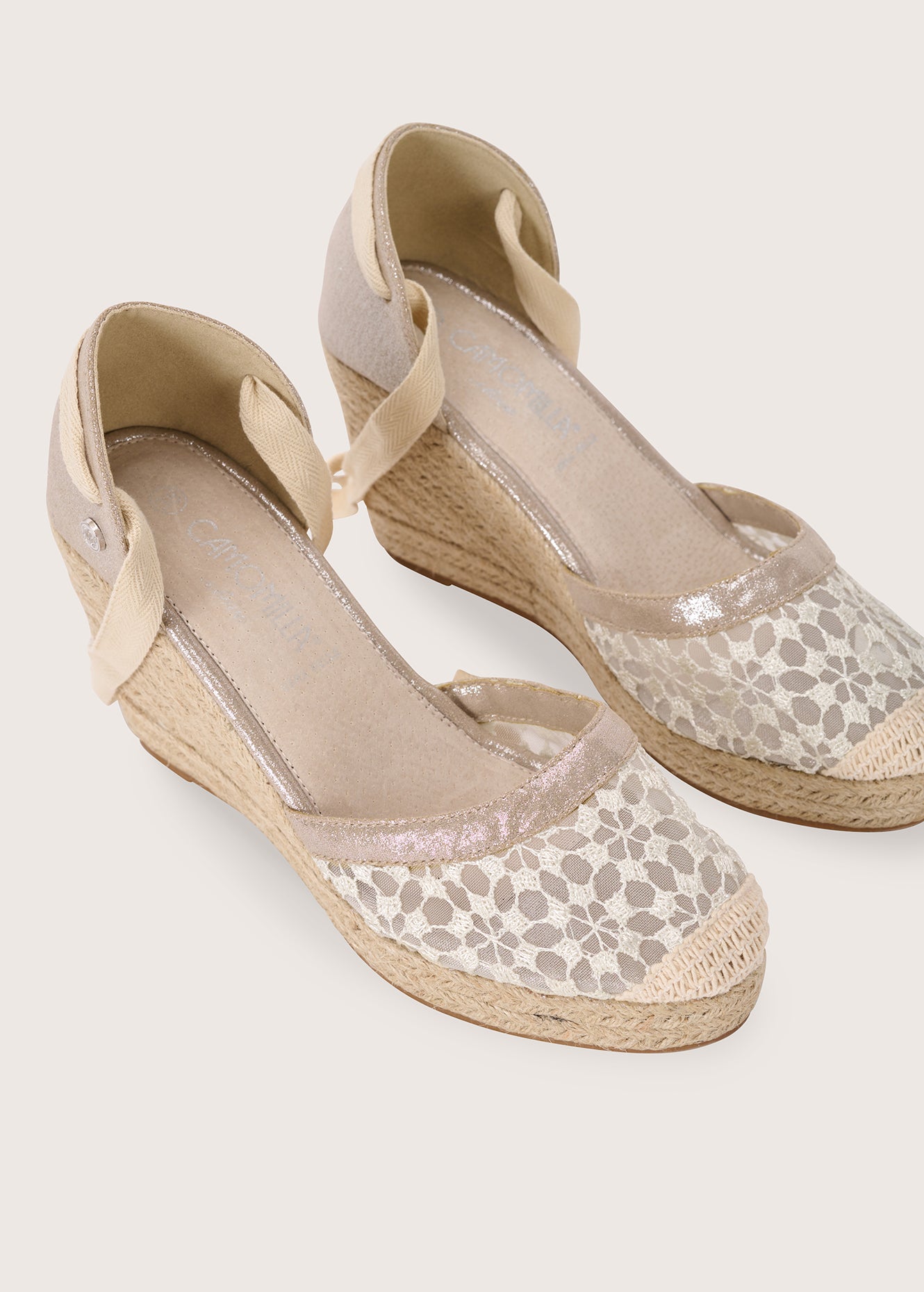 Espadrillas in pizzo