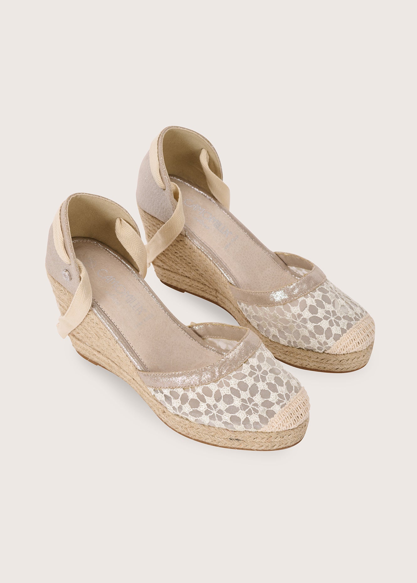 Espadrillas in pizzo