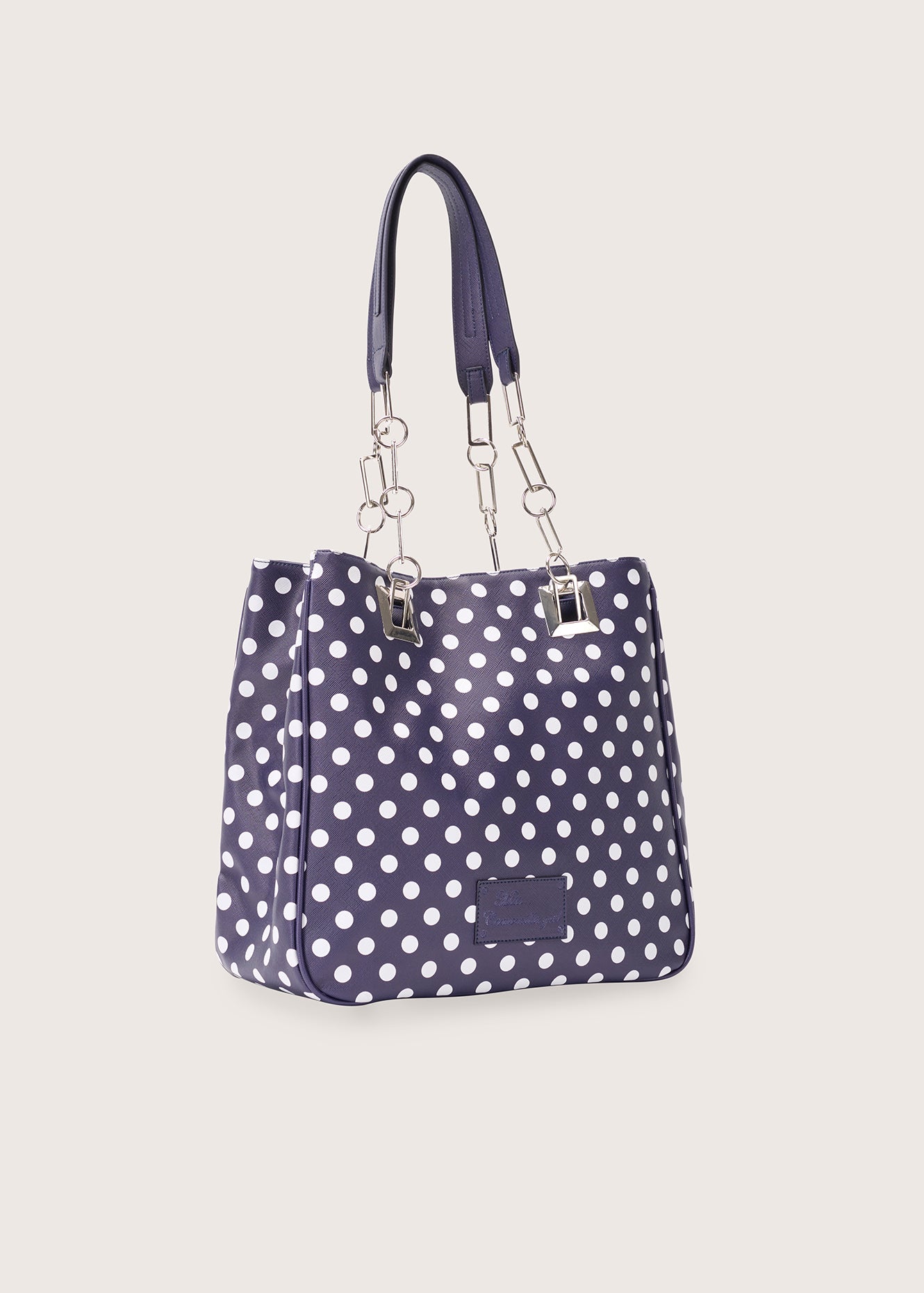 Borsa shopping Mini Miss a pois