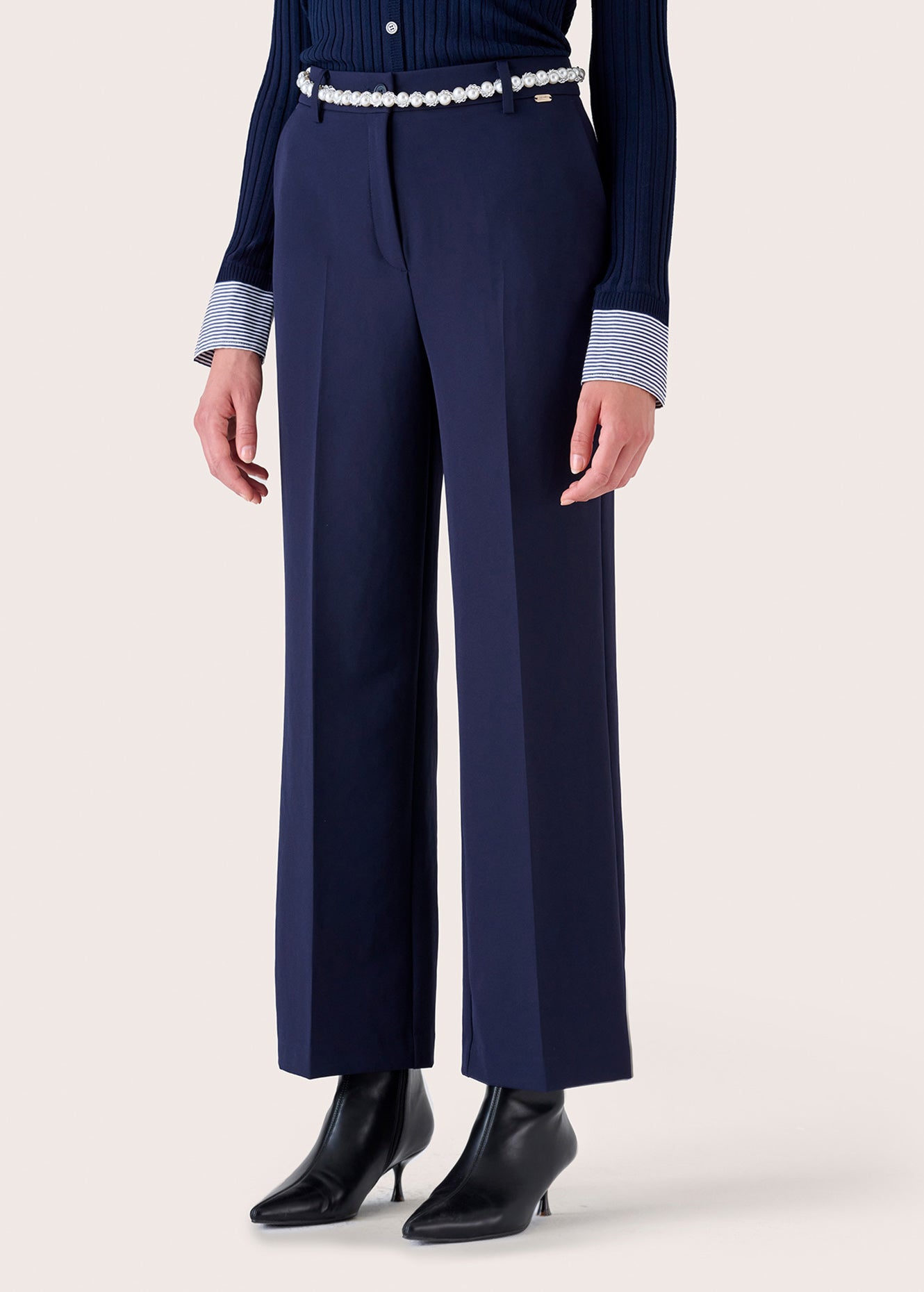 Pantalone Ashely a gamba dritta