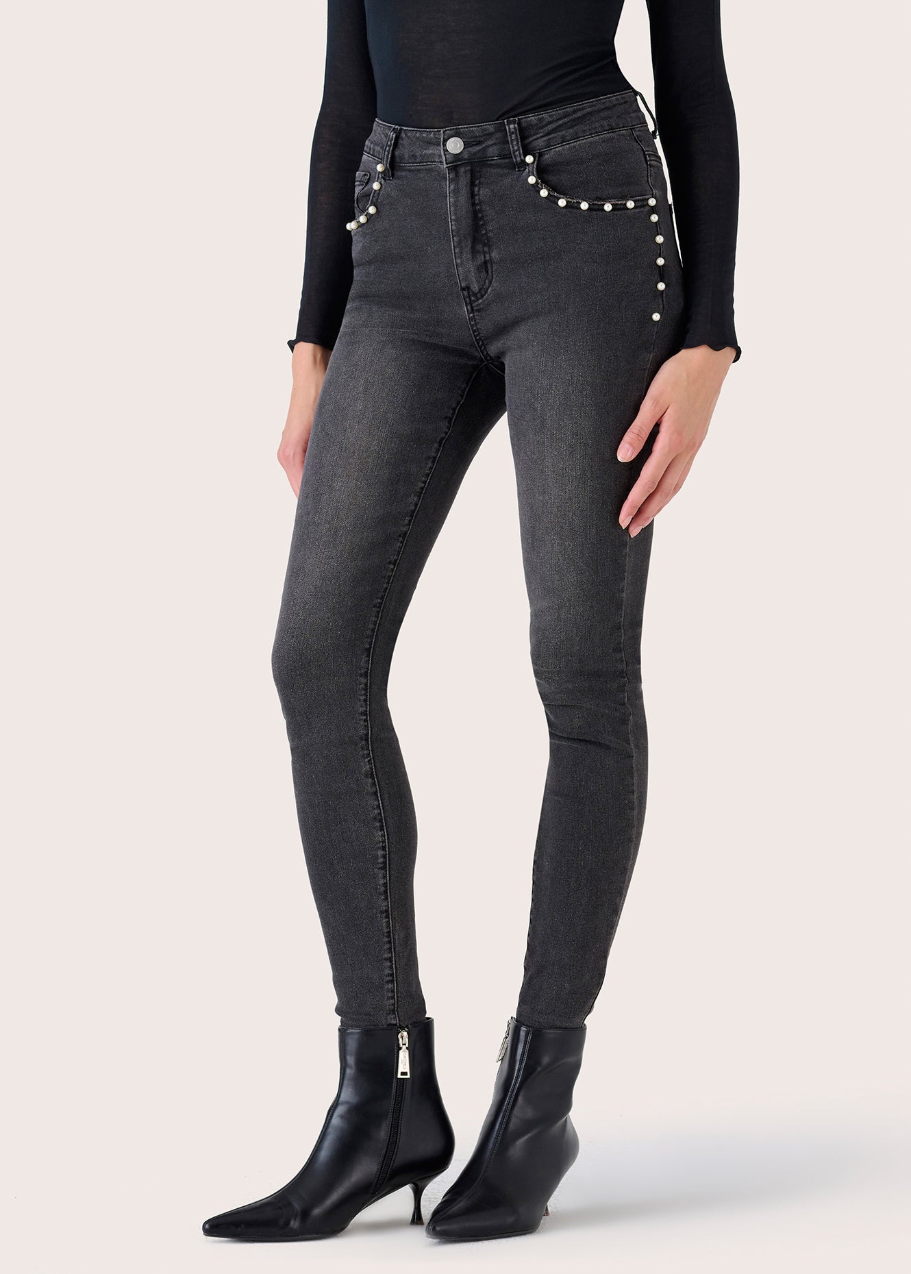 Pantalone Kate in denim di cotone