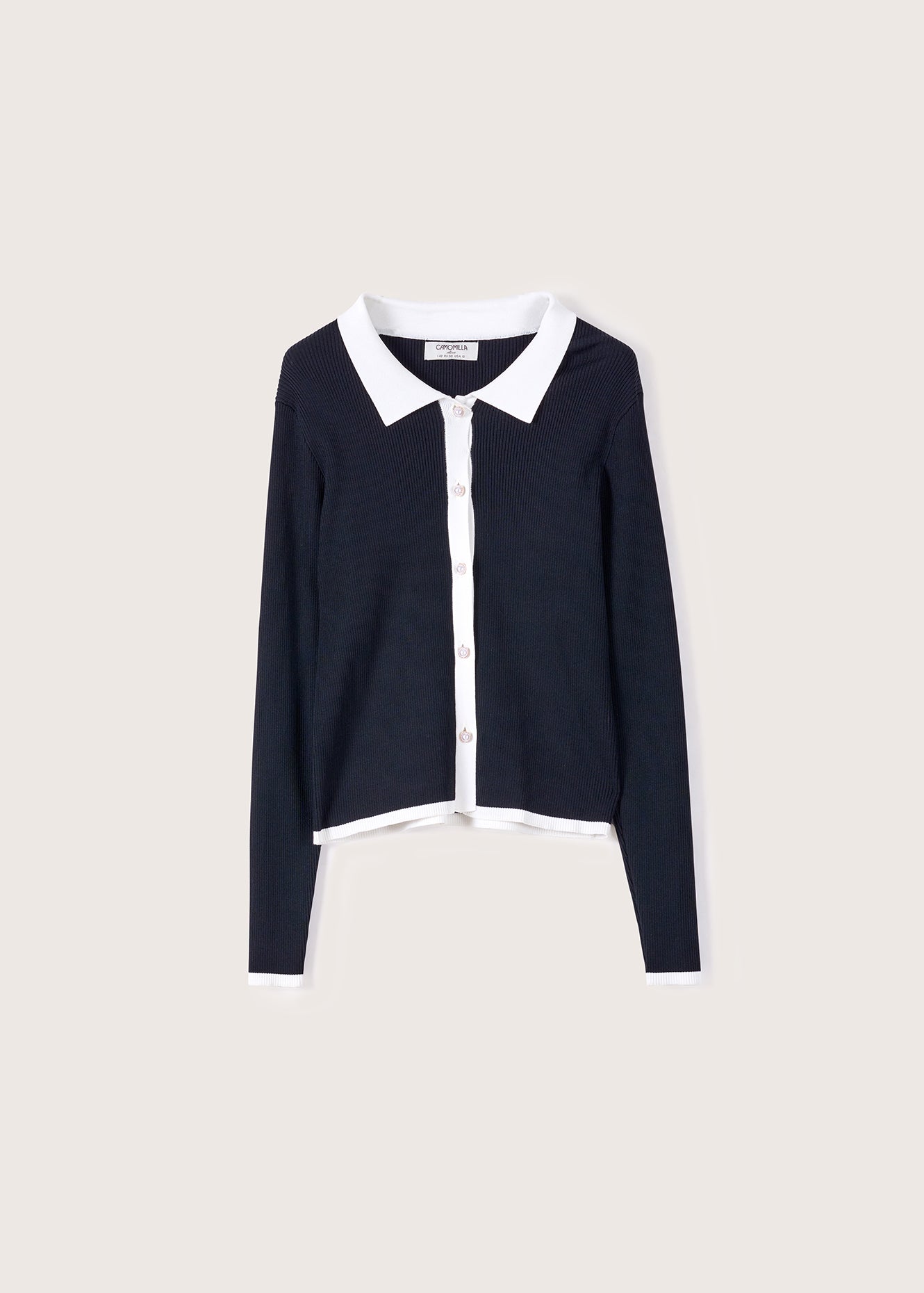 Cardigan Curry in poliviscosa