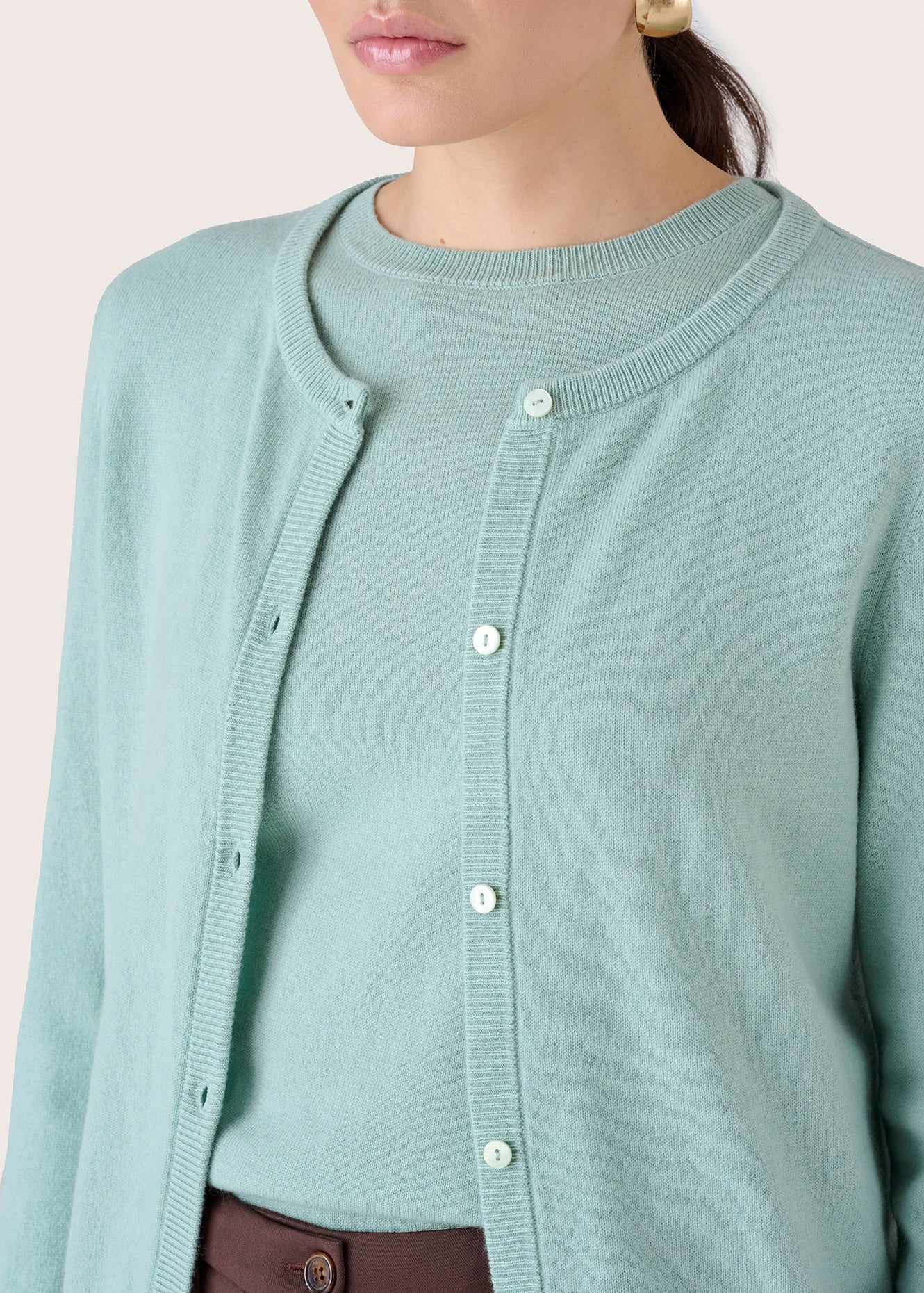 Cardigan Cassel in lana e cashmere