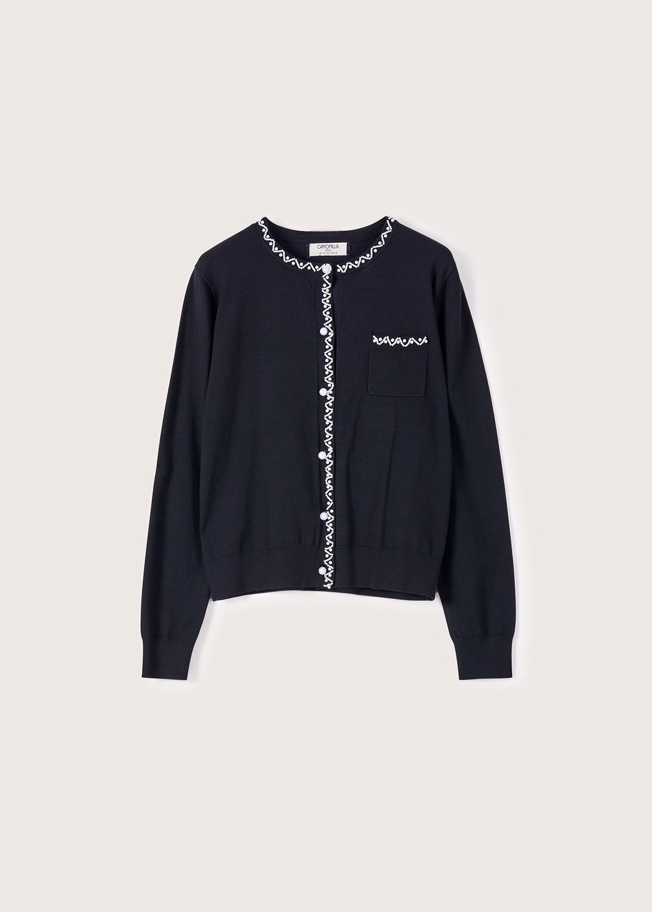 Cardigan Cecil con perline