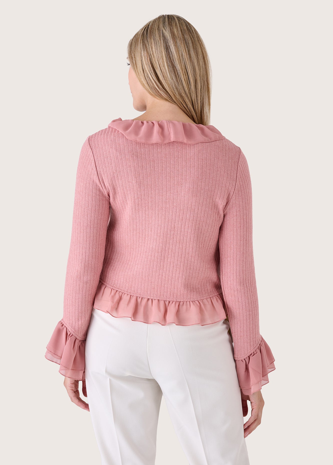 Cardigan Cuore in viscosa