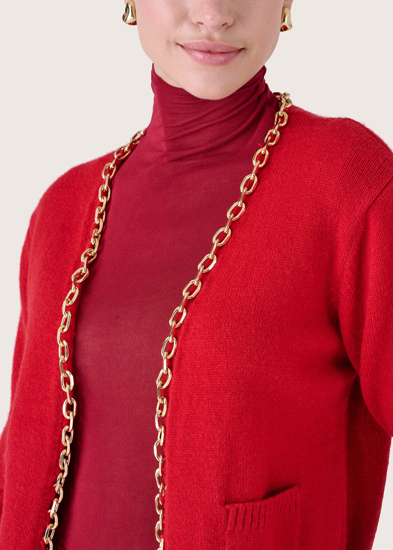 Cardigan Crimea con catena