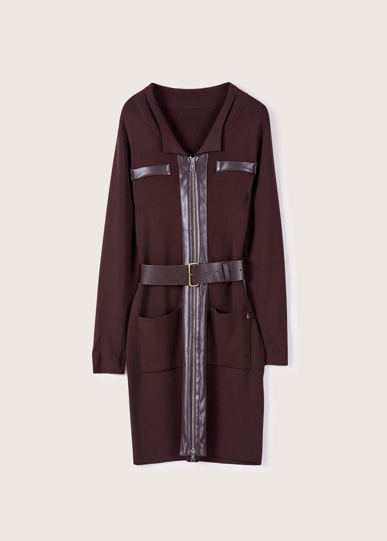 Abito Calla con ecopelle