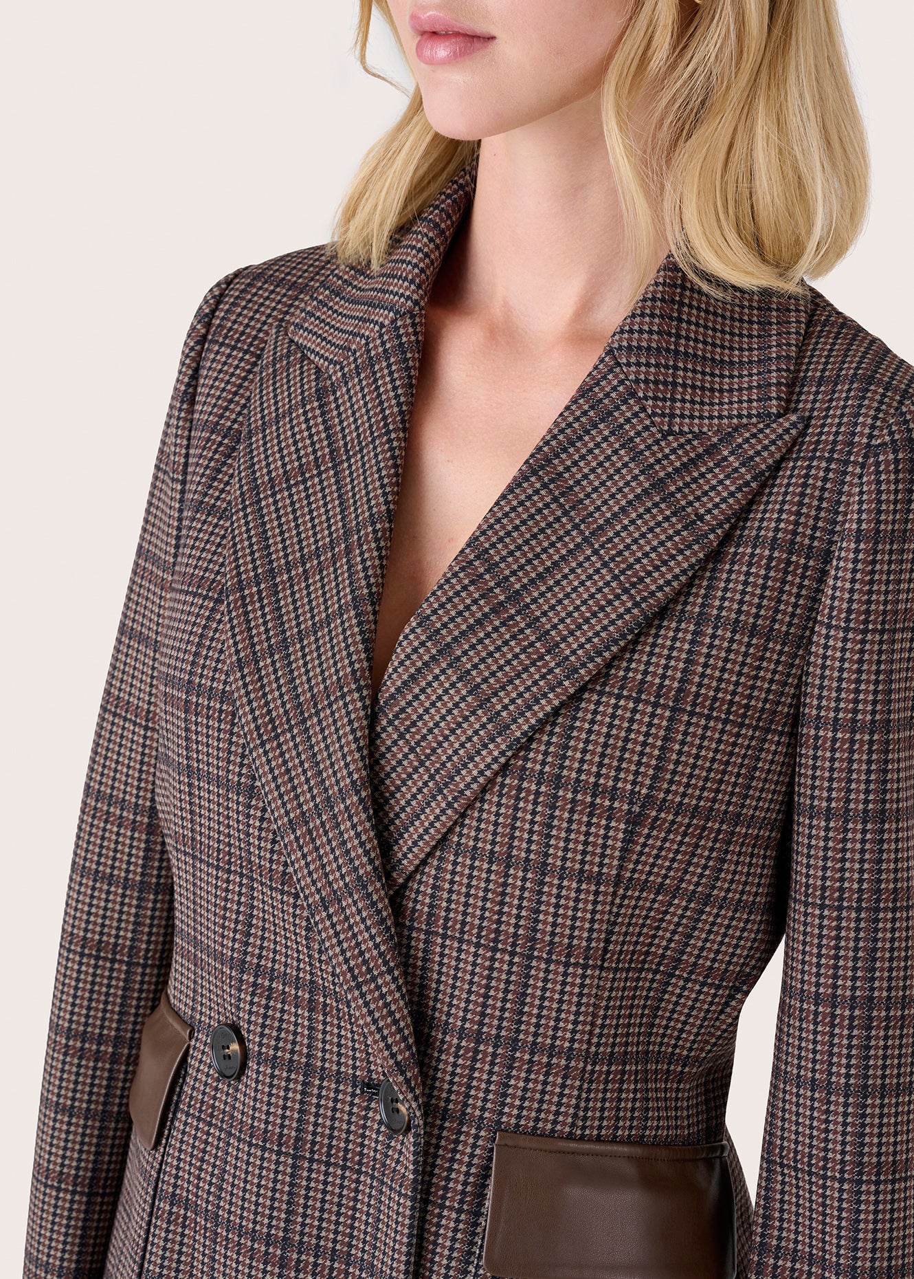 Giacca Gwyneth fantasia check