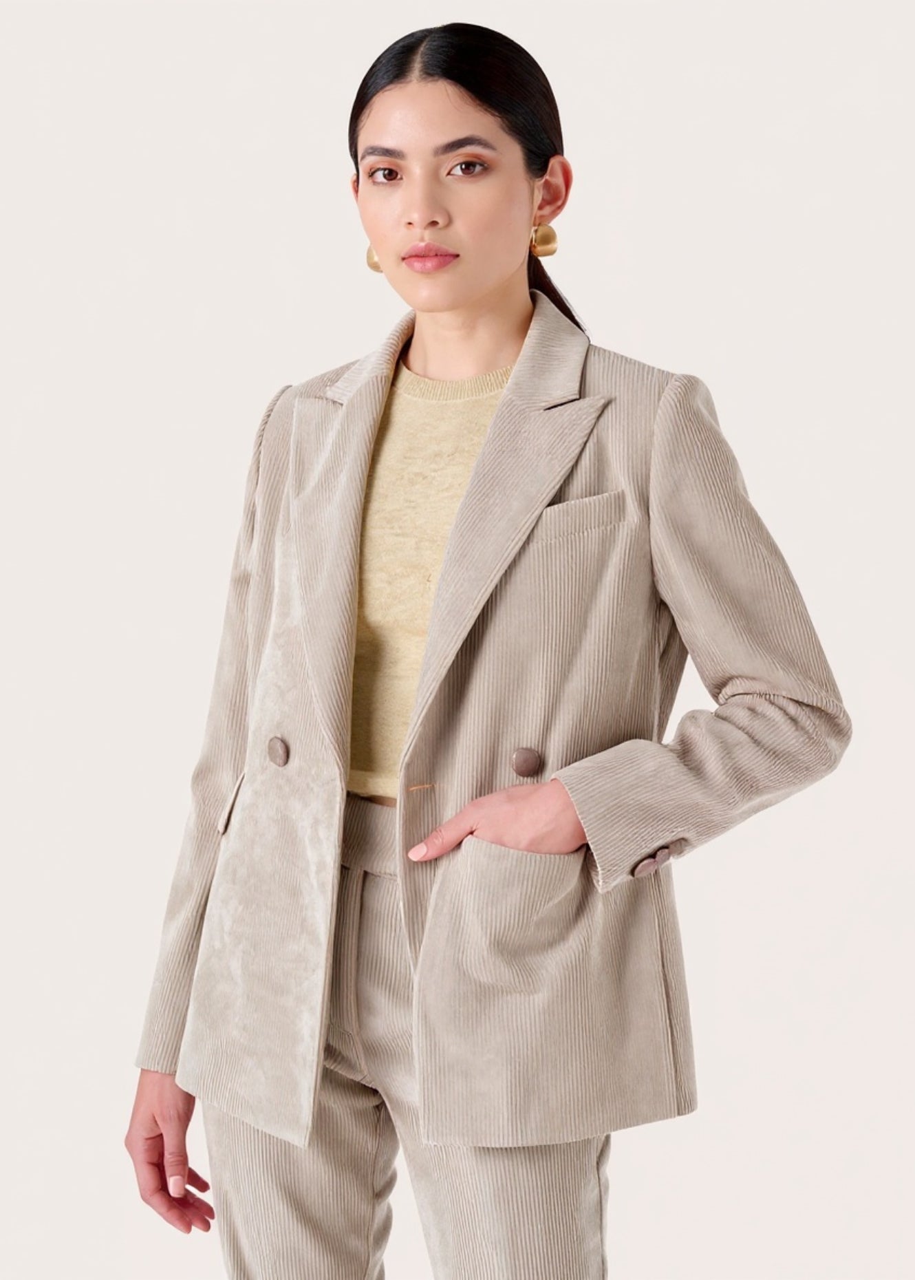 Guenda giacca in velluto