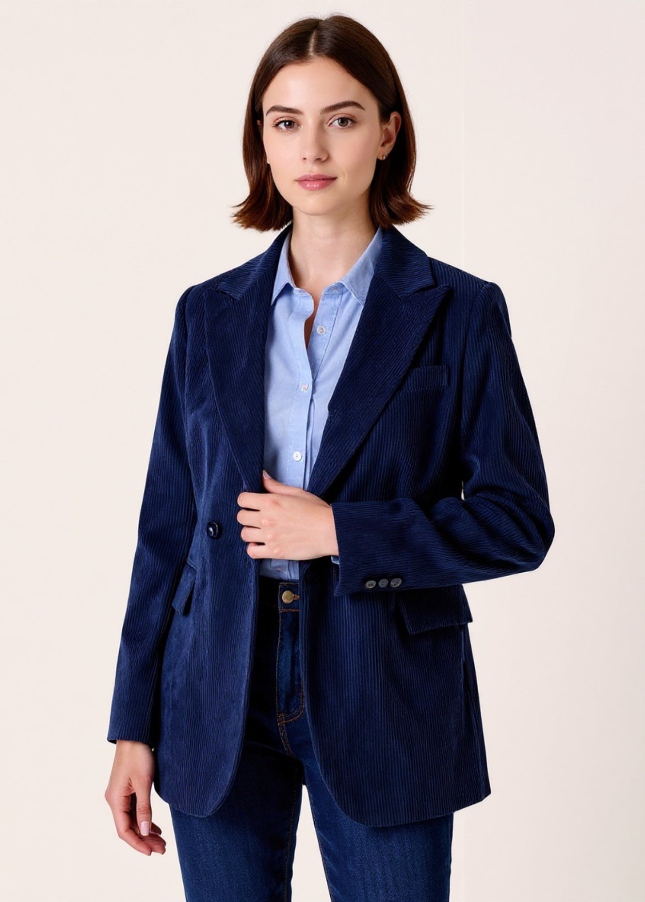 Guenda giacca in velluto