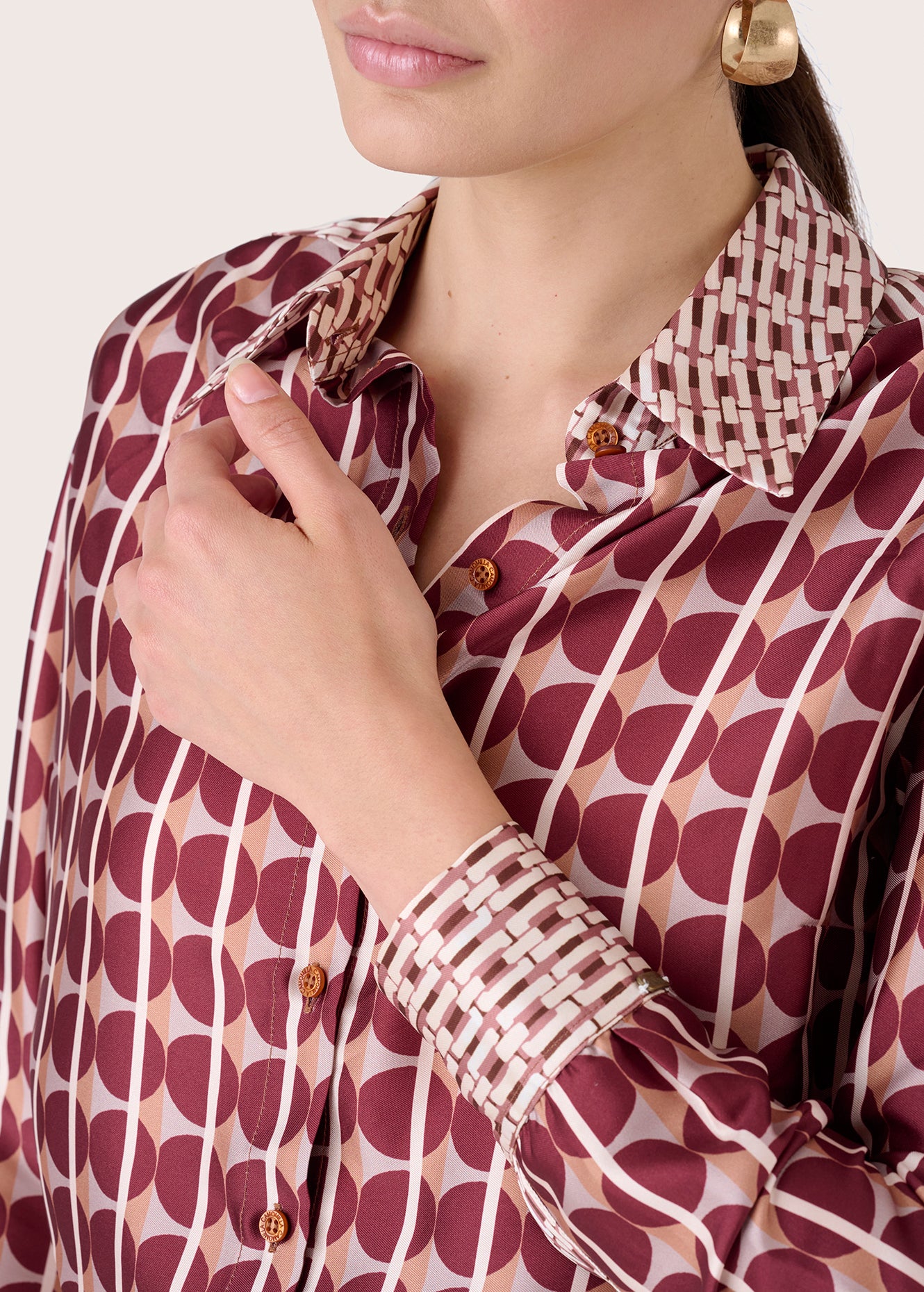 Camicia Catia in satin