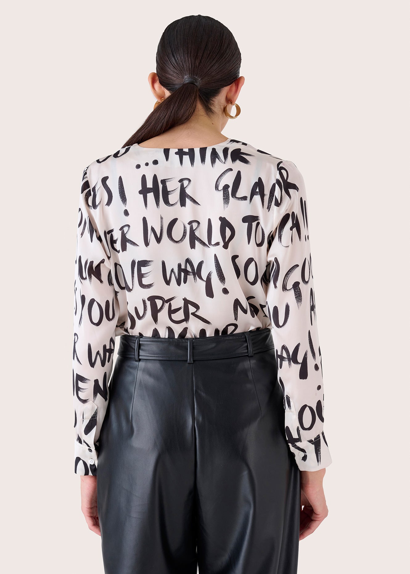 Blusa Celia in satin