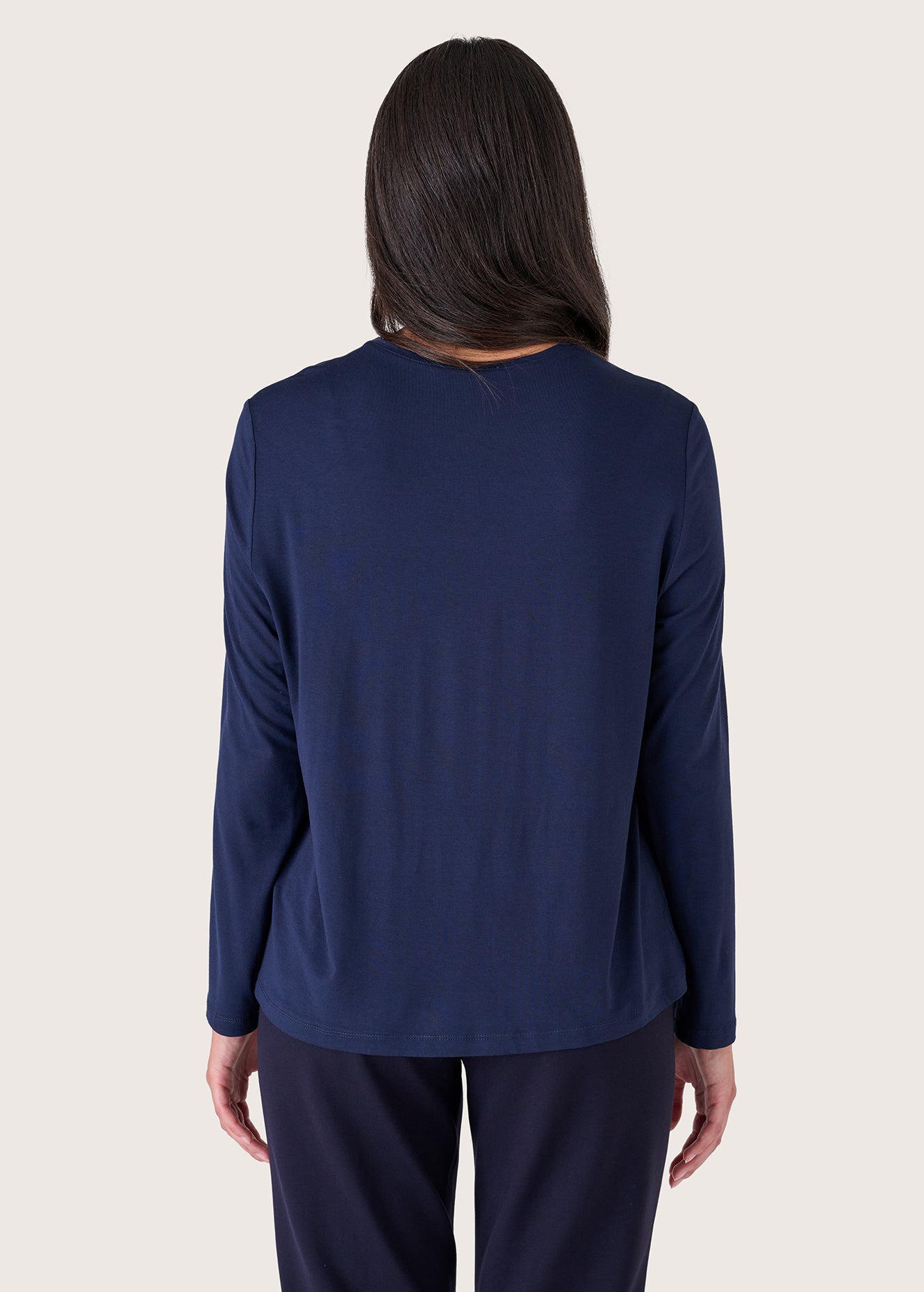 Blusa Cassys in doppio tessuto