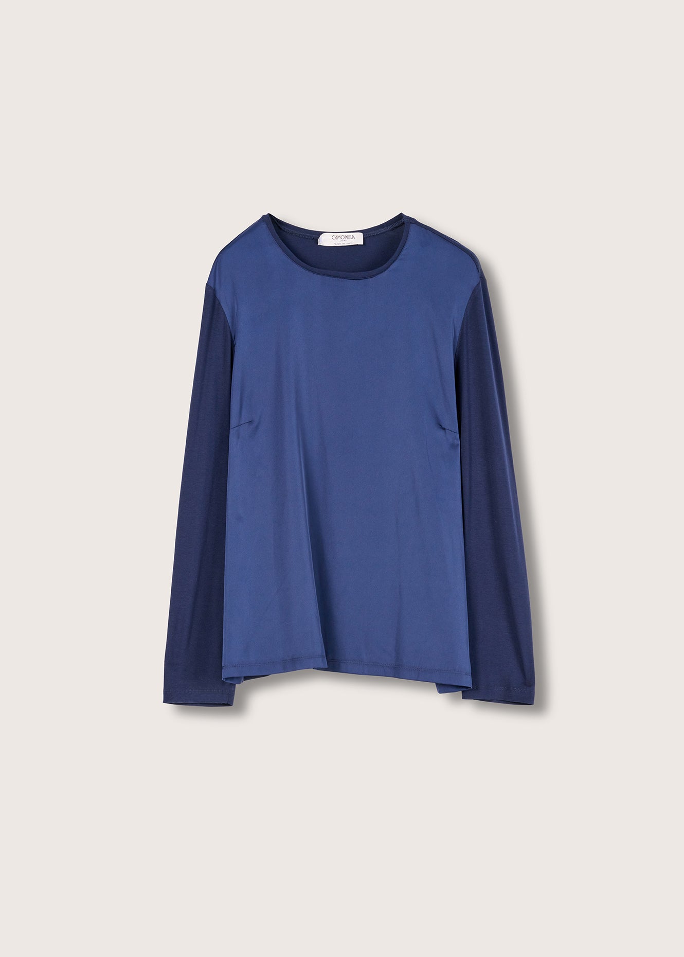 Blusa Cassys in doppio tessuto
