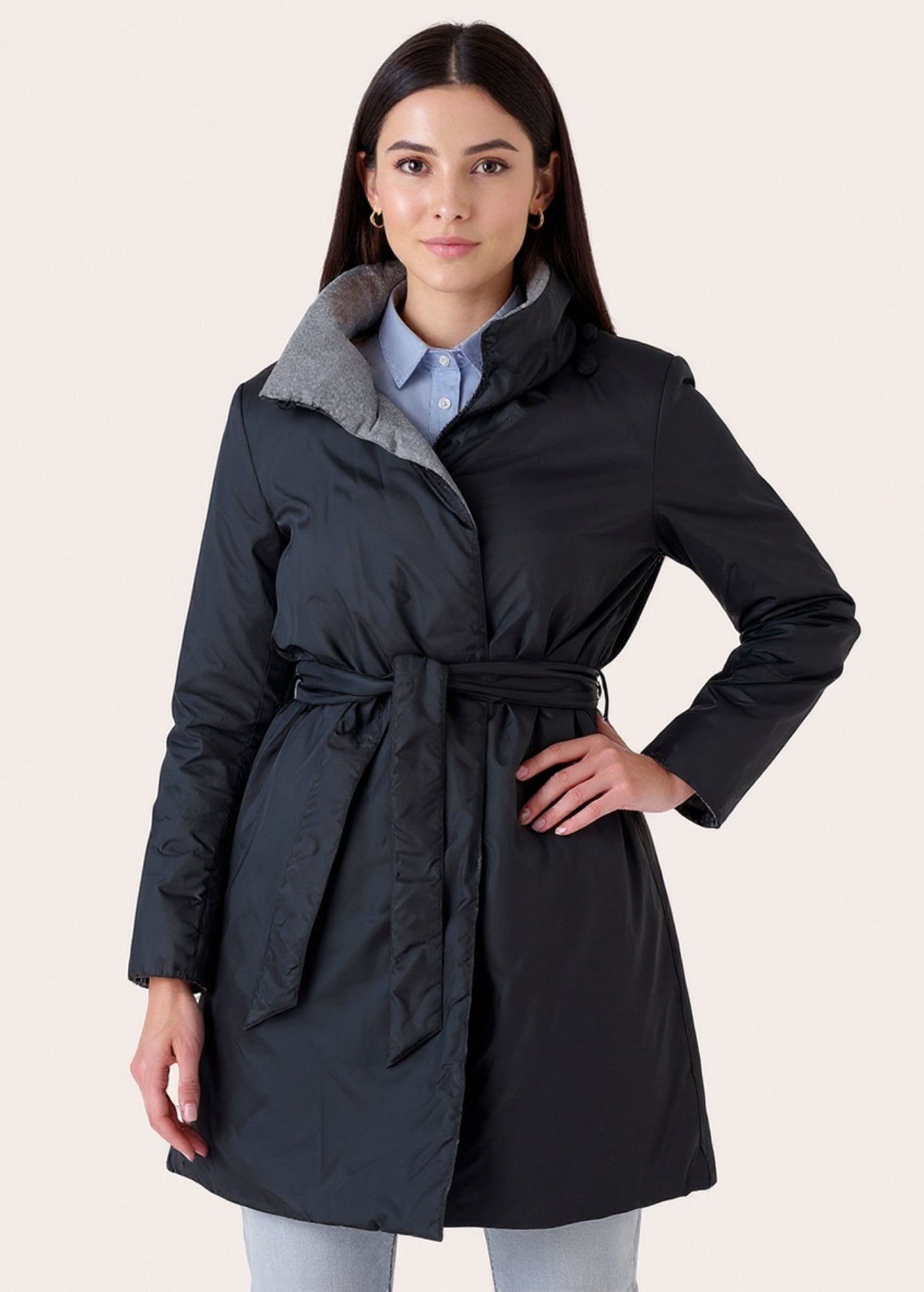 Piumino Peter midi double face