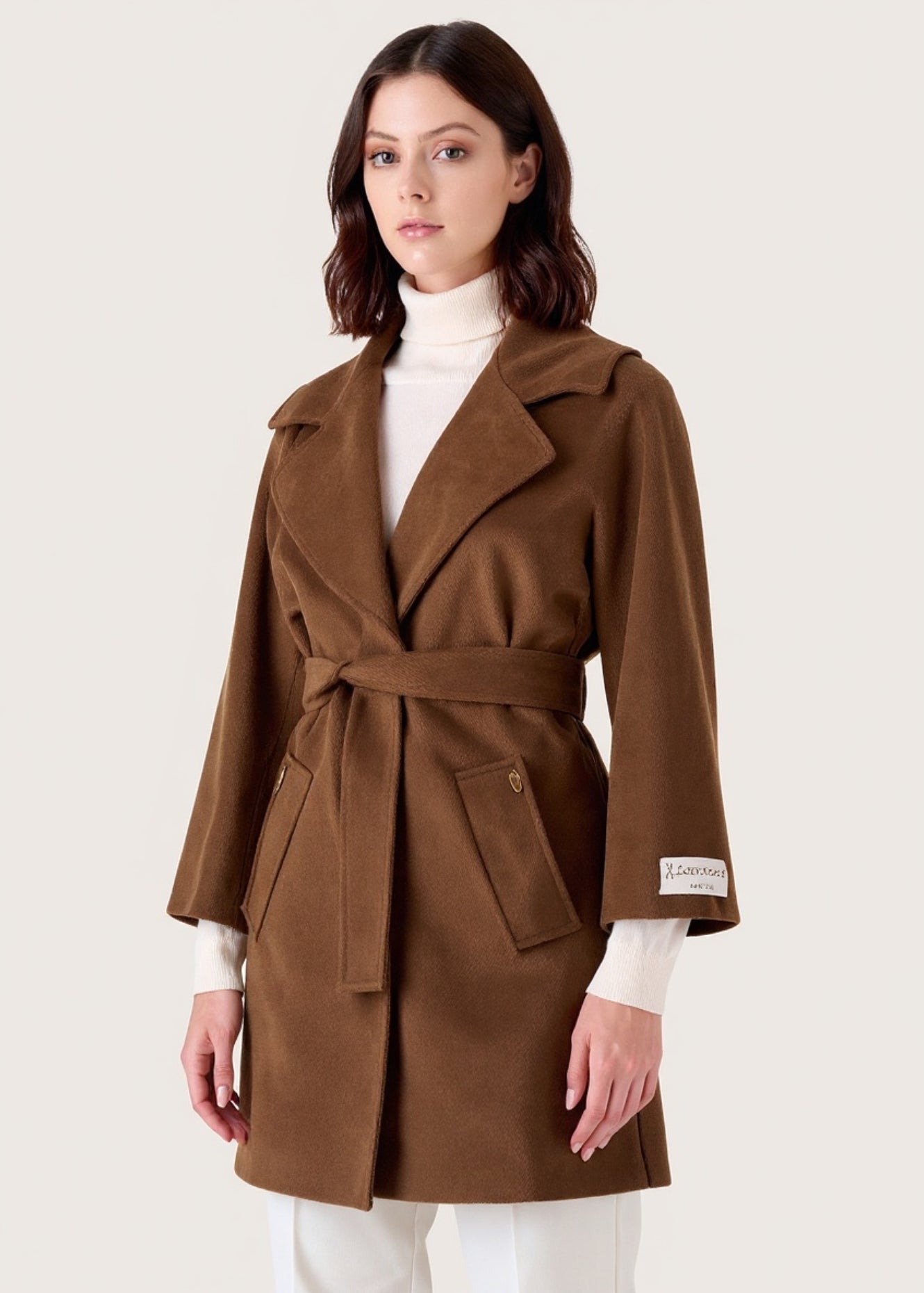 Cleope cappotto in panno