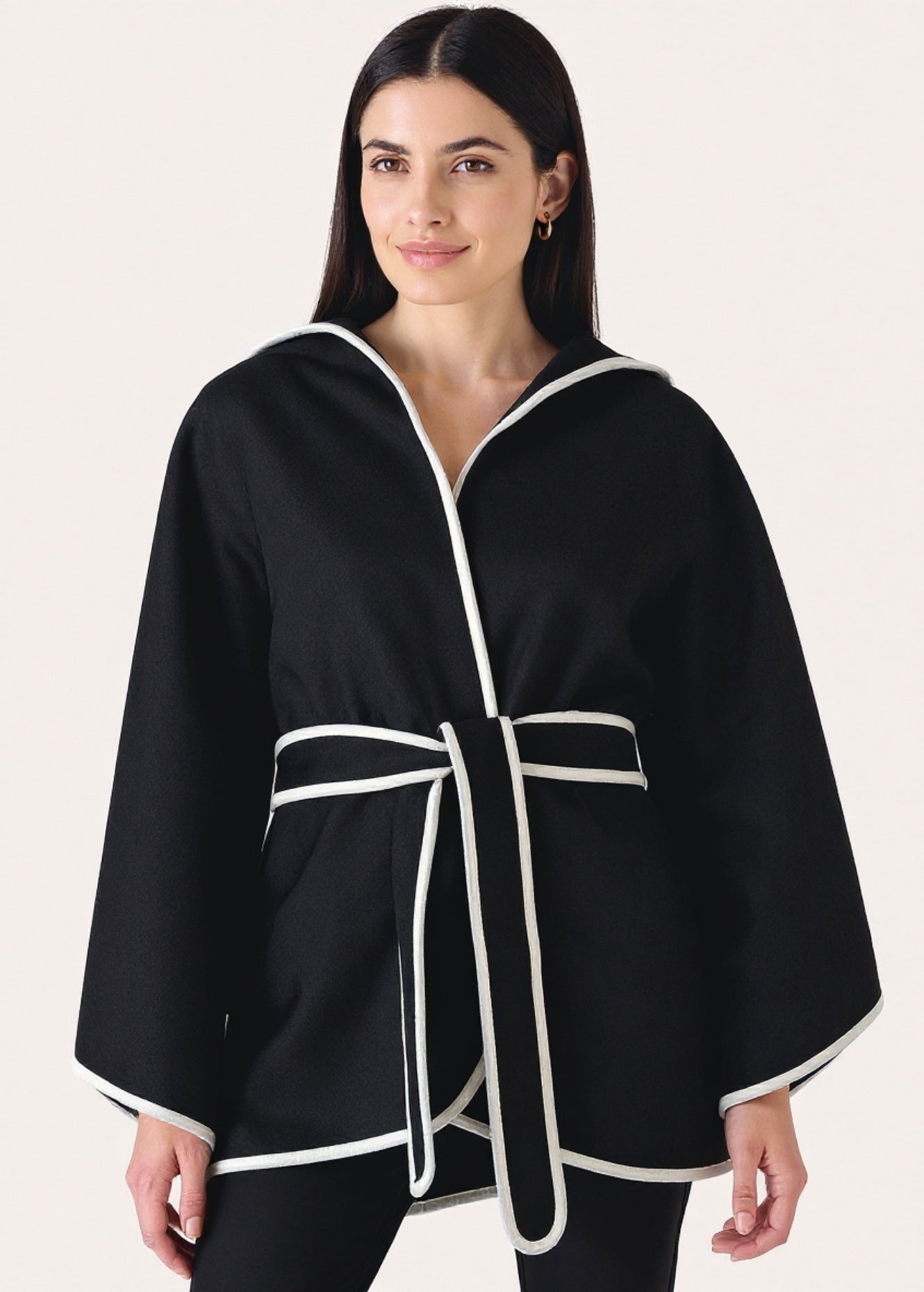 Mantella Marte con cappuccio