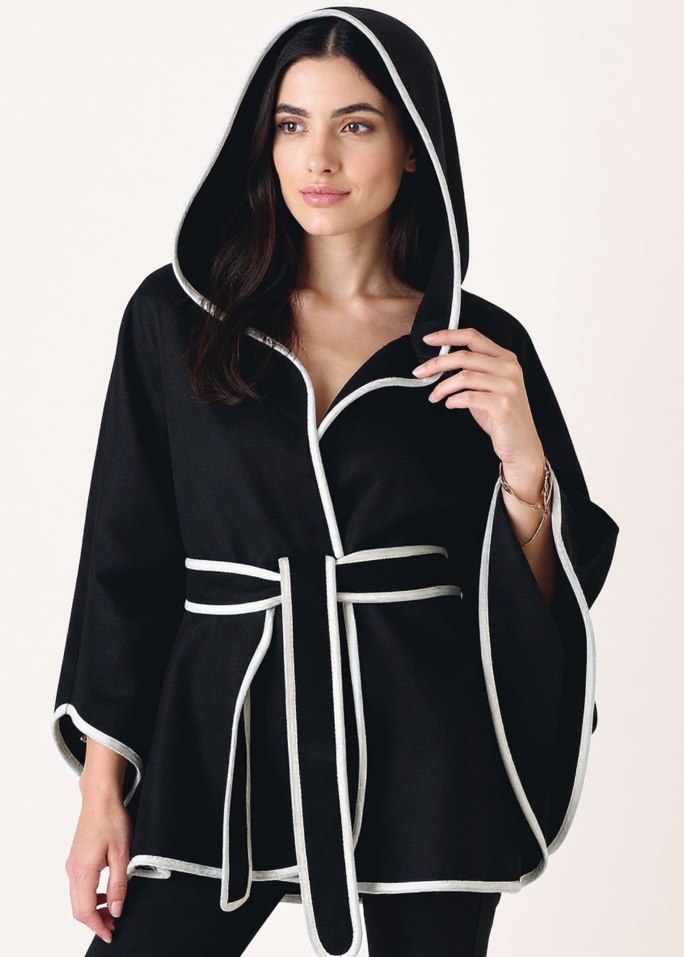 Mantella Marte con cappuccio