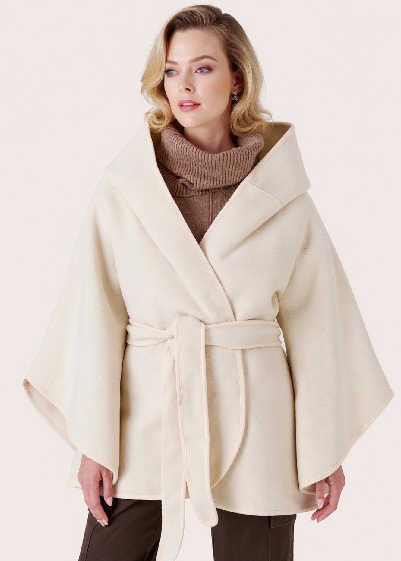 Mantella Marte con cappuccio