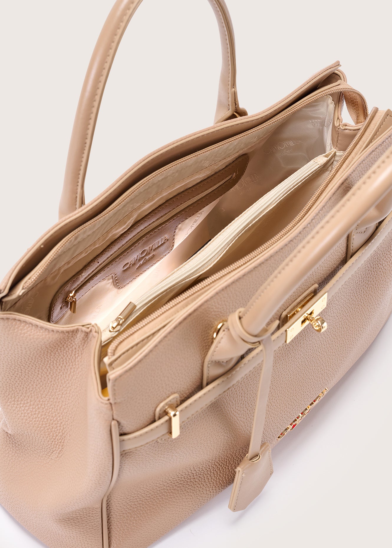 Borsa shopping Belly in ecopelle