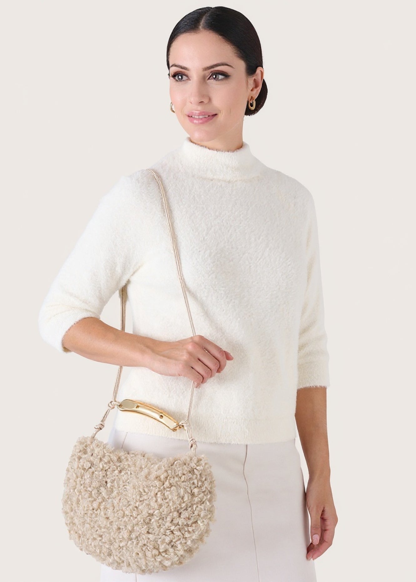 Pochette Ballisia in ecopelo