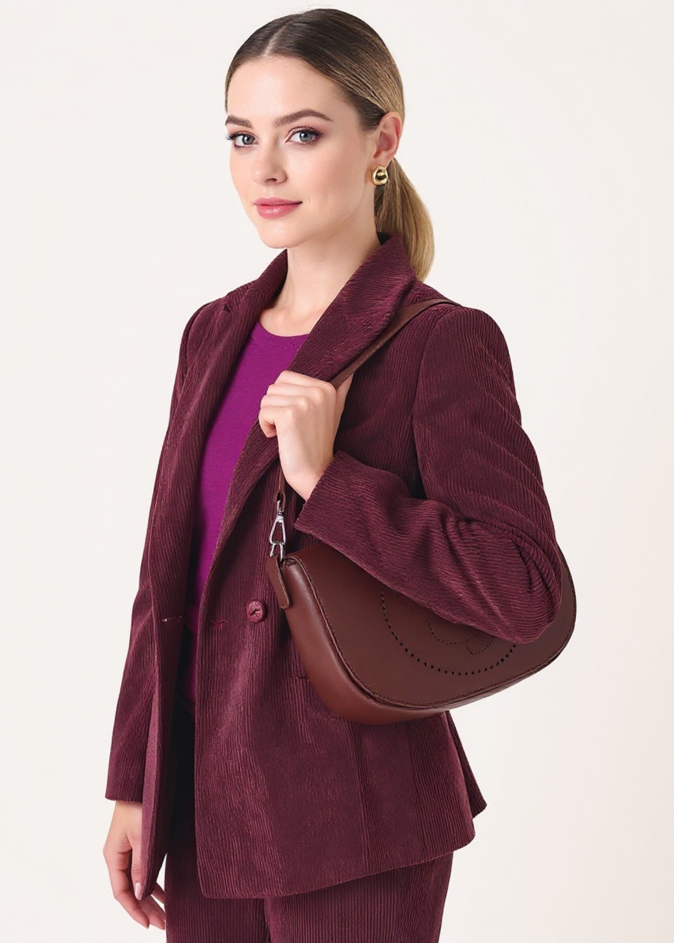 Tracolla Bammy in ecopelle