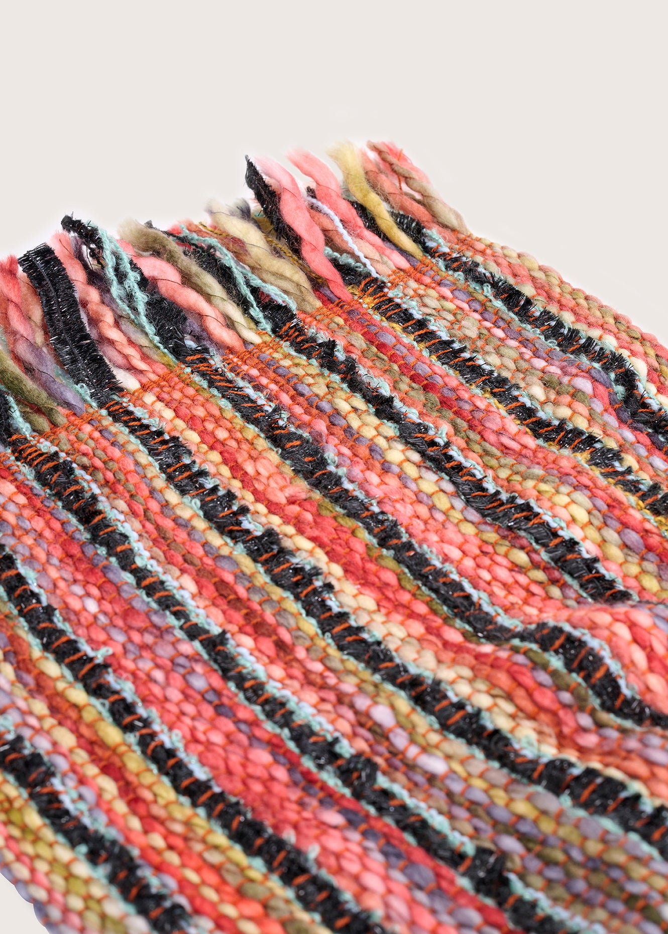 Sciarpa Strica in tessuto bouclé