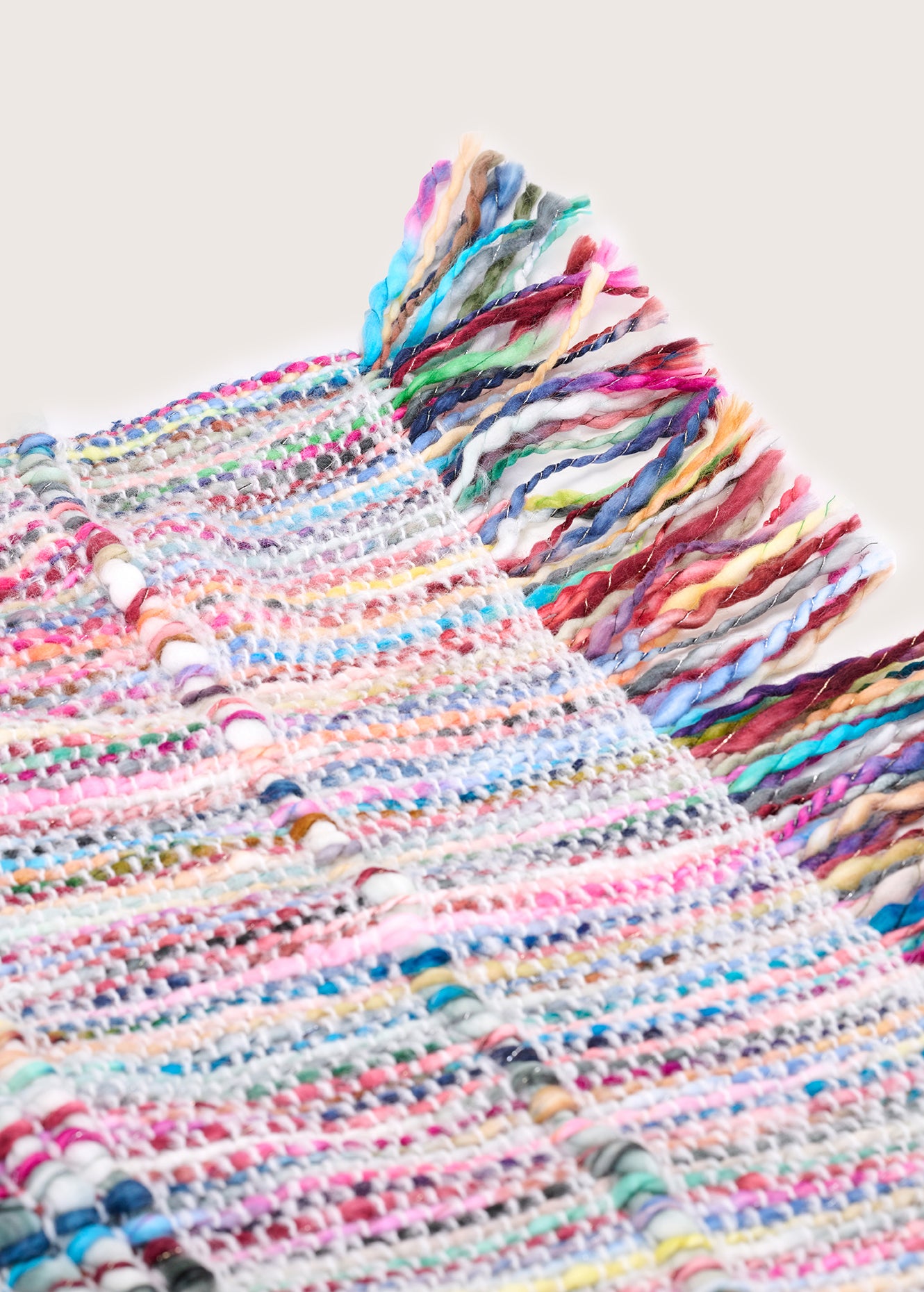 Sciarpa Sbolla in tessuto bouclé