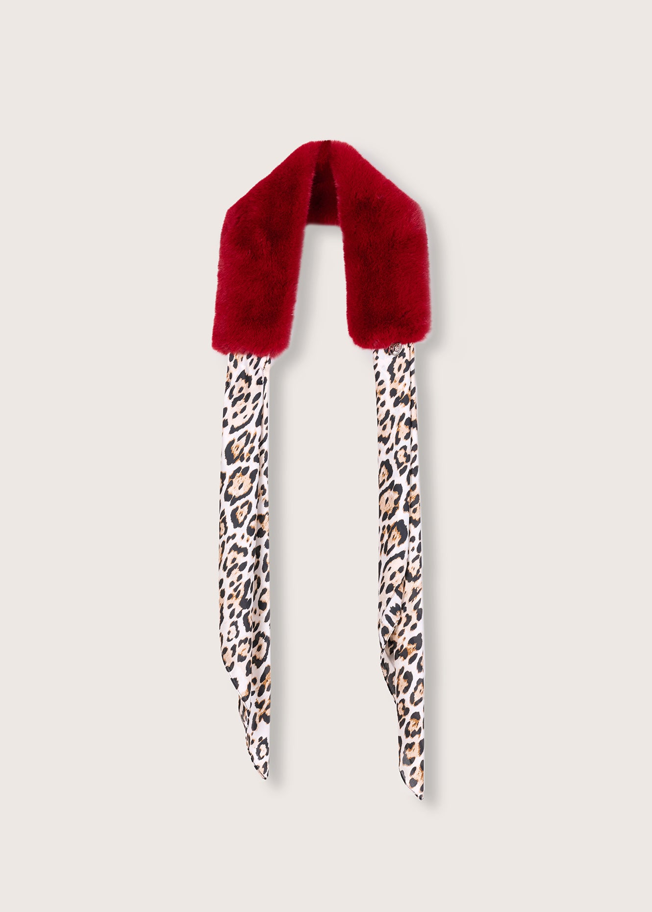 Sciarpa Samar in ecopelo e satin