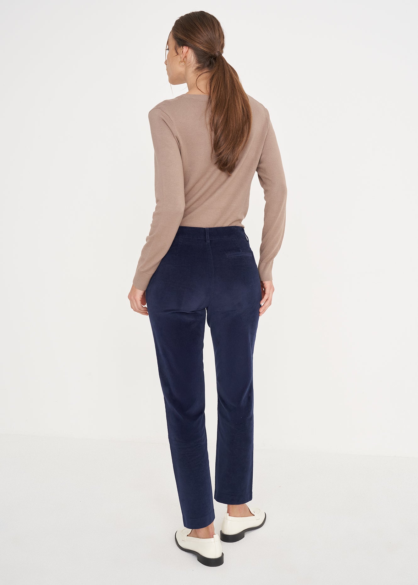 Pantalone Alicez in velluto di cotone