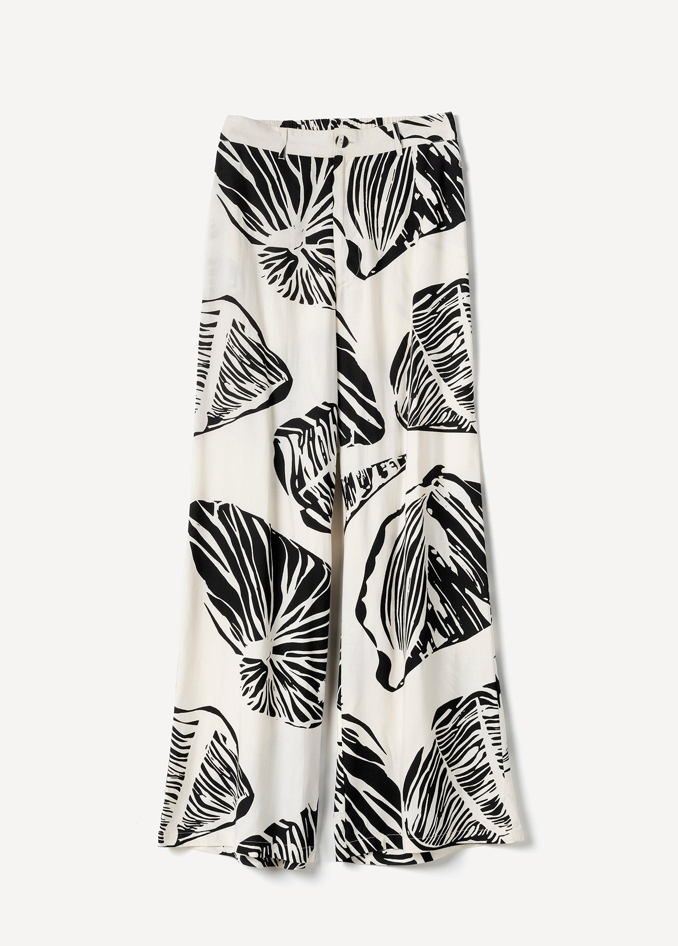 Pantaloni Pintus fantasia foglie